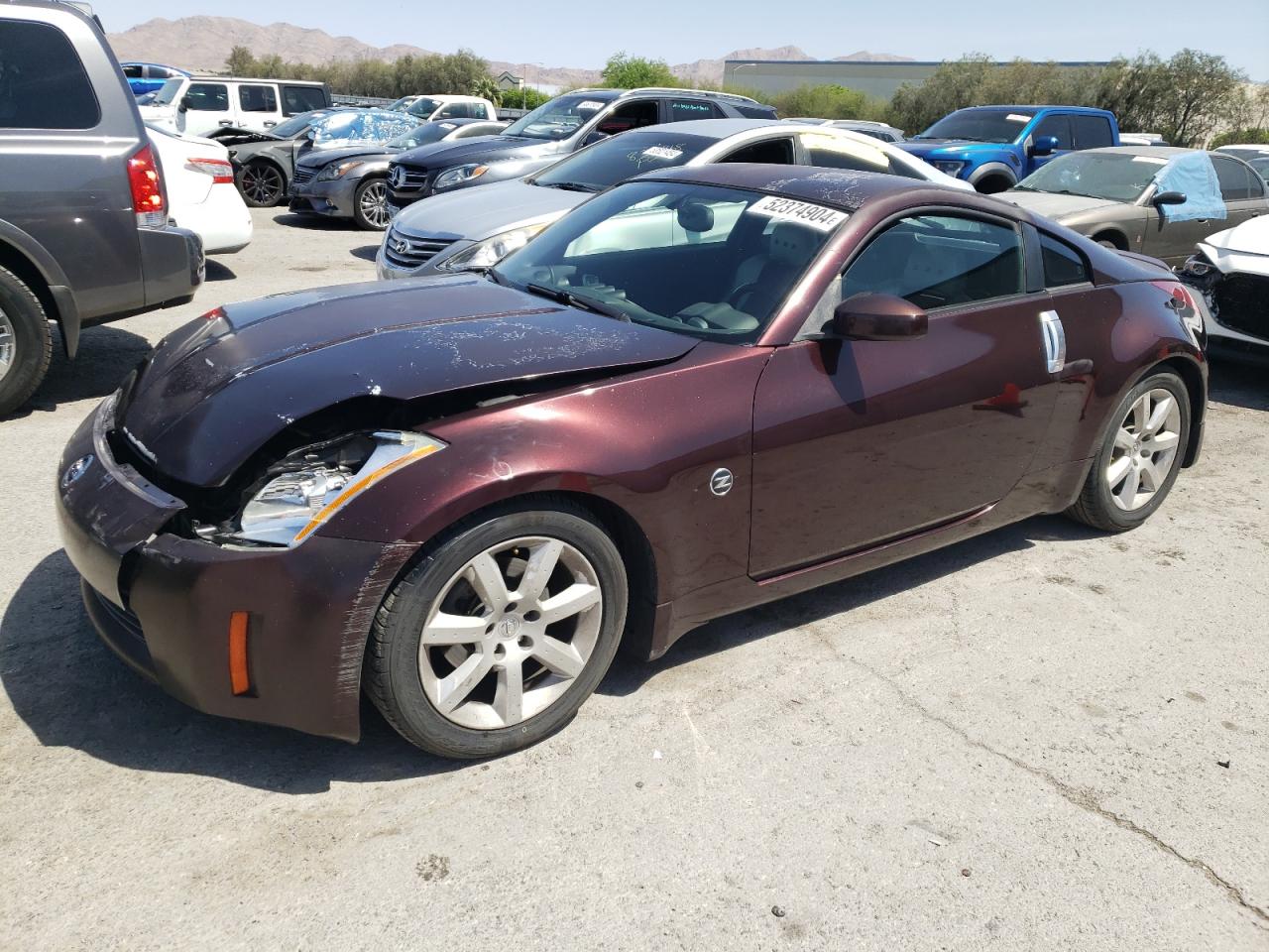 NISSAN 350Z 2003 jn1az34d13t105175