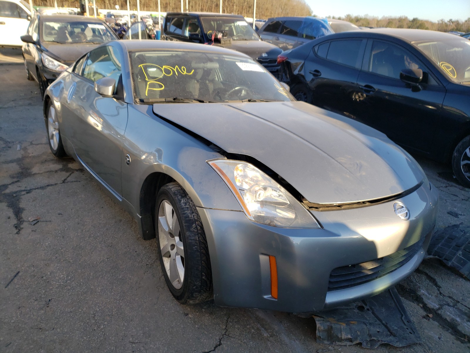 NISSAN 350Z COUPE 2005 jn1az34d25m605861