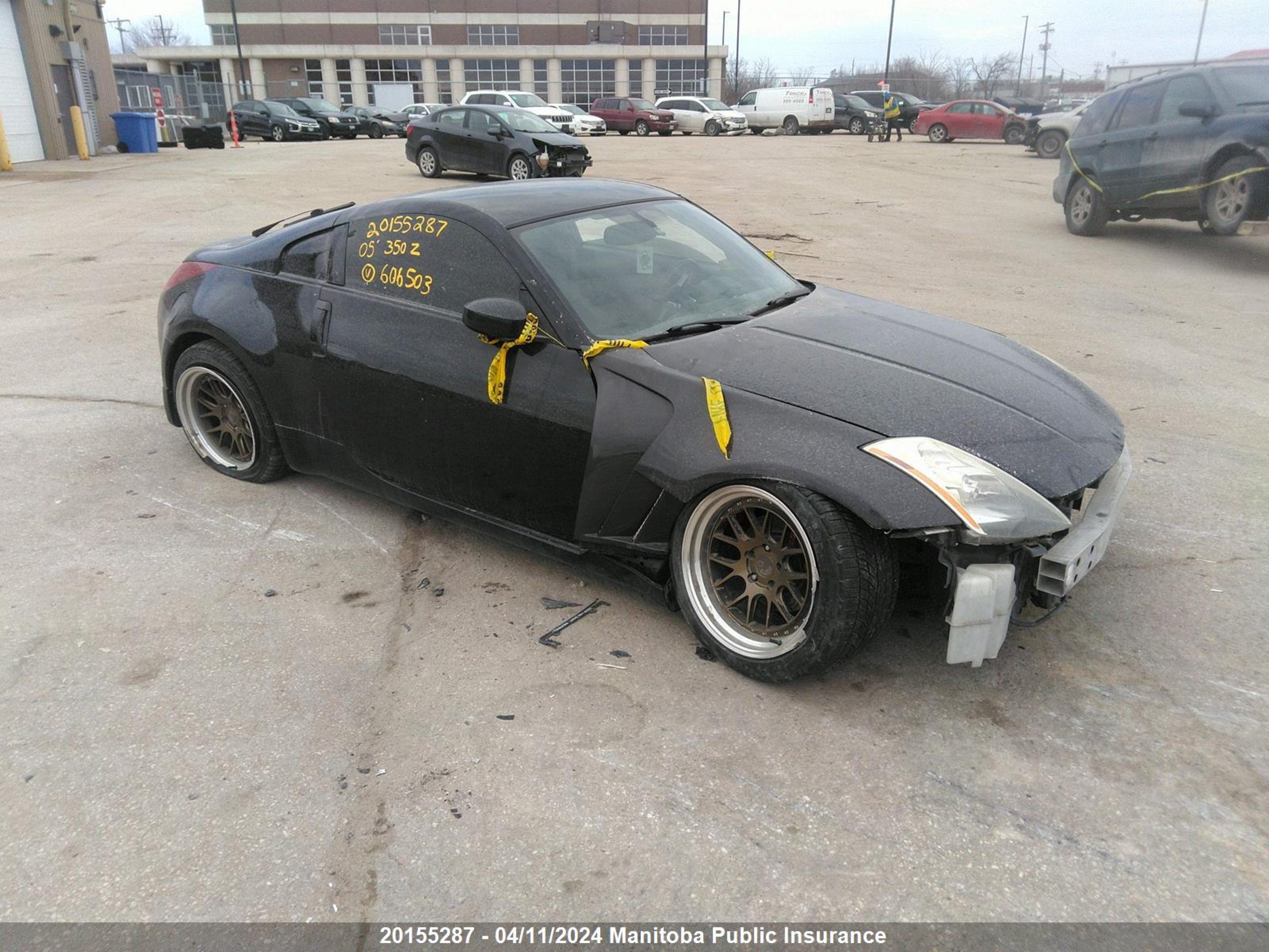 NISSAN 350Z 2005 jn1az34d35m606503