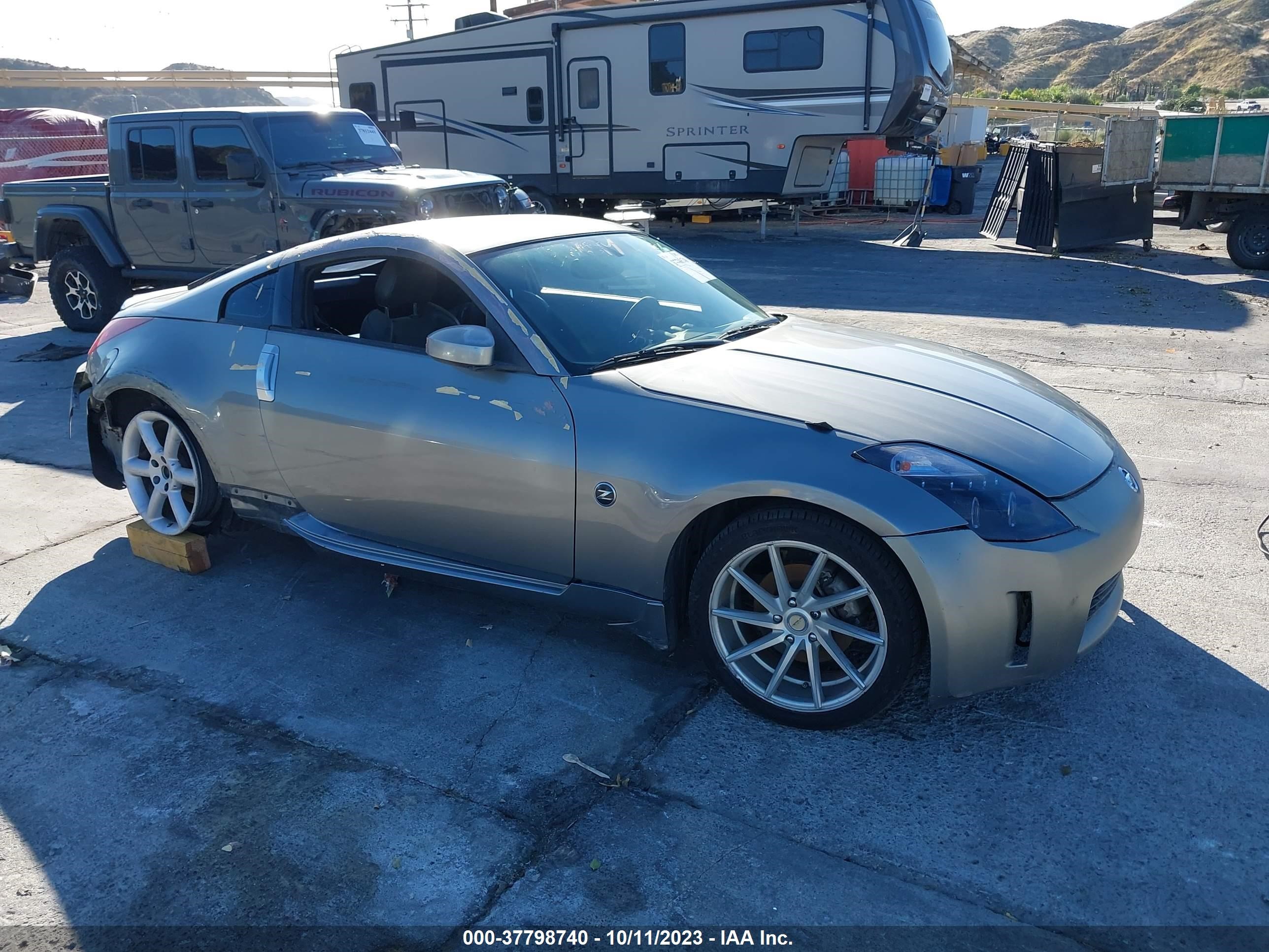 NISSAN 350Z 2004 jn1az34d44t160298