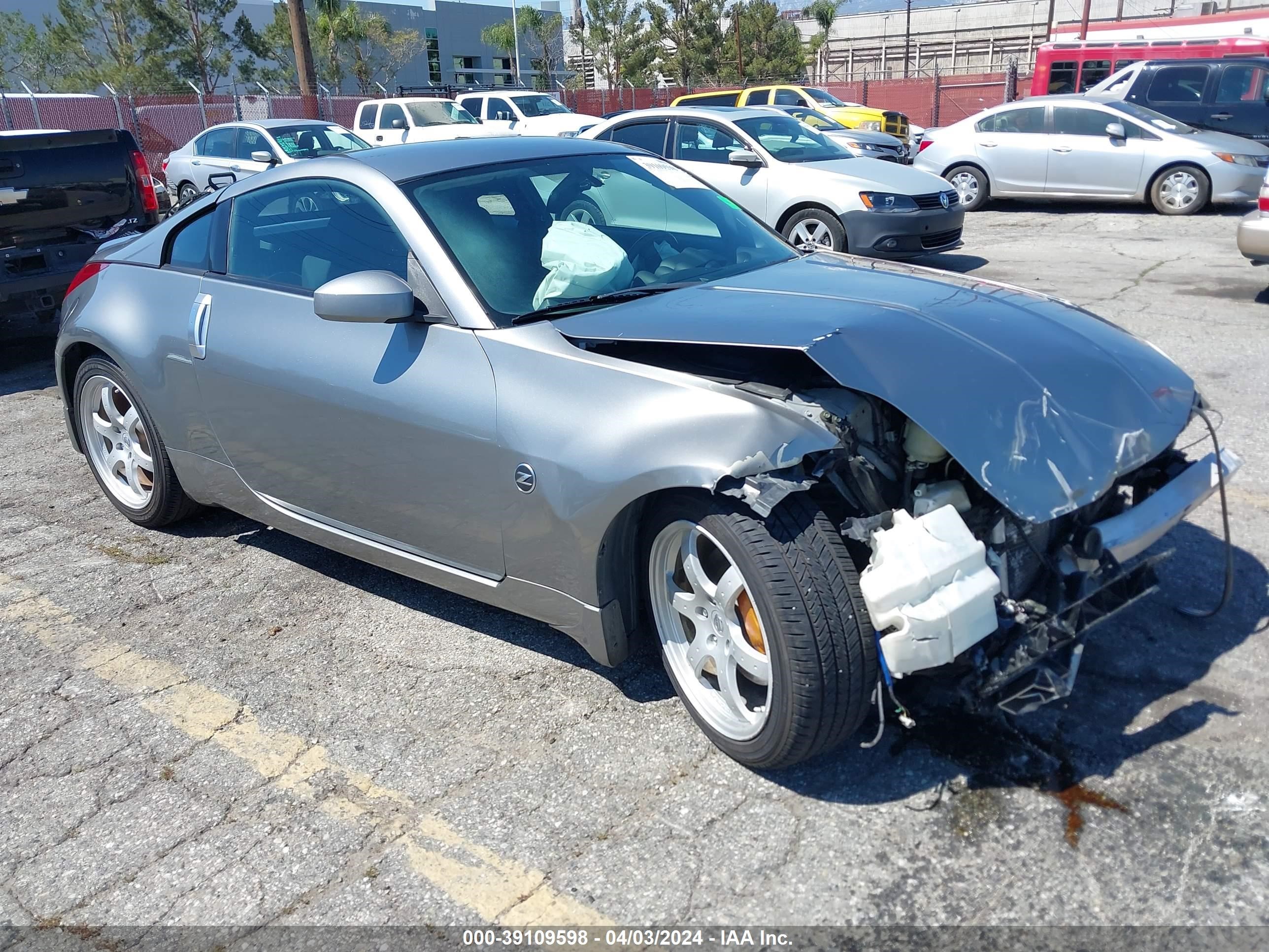 NISSAN 350Z 2004 jn1az34d54m100377