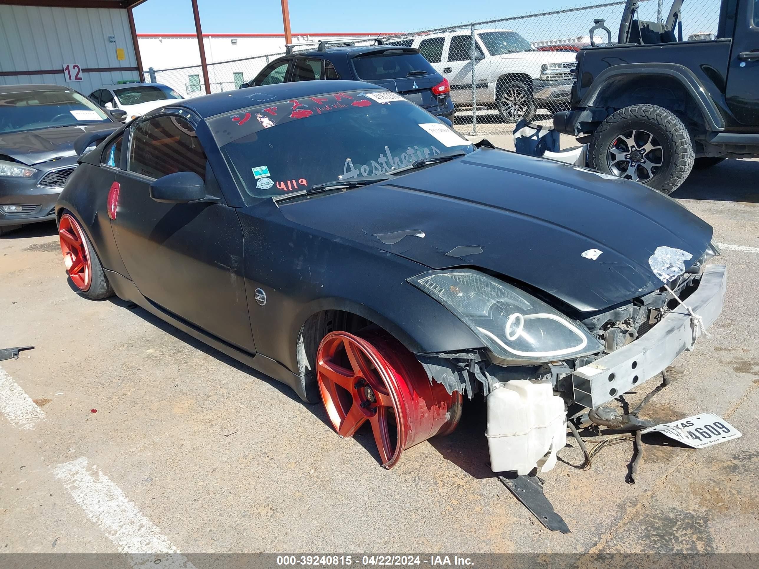 NISSAN 350Z 2006 jn1az34d56m308052