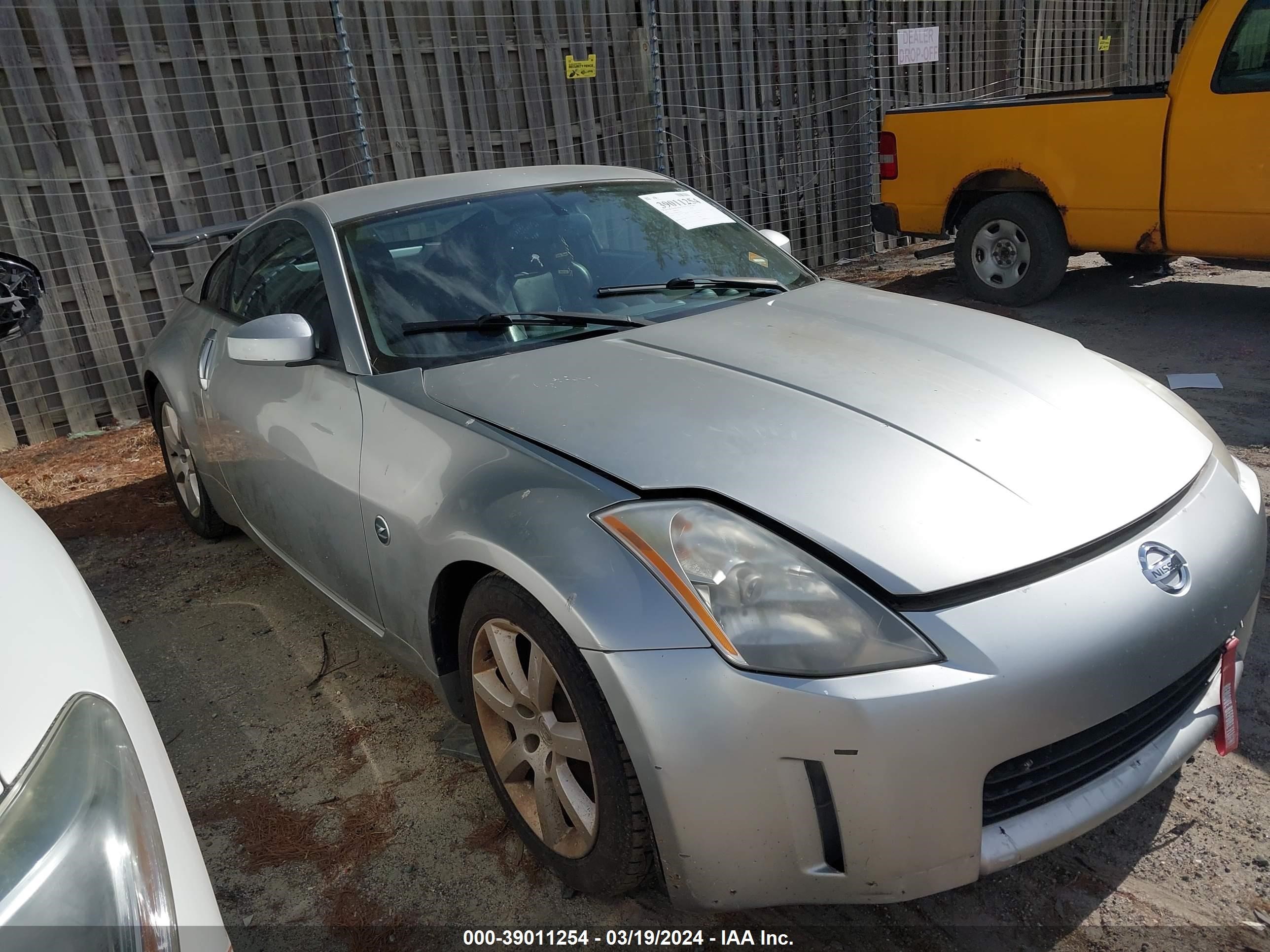 NISSAN 350Z 2003 jn1az34d83t102211