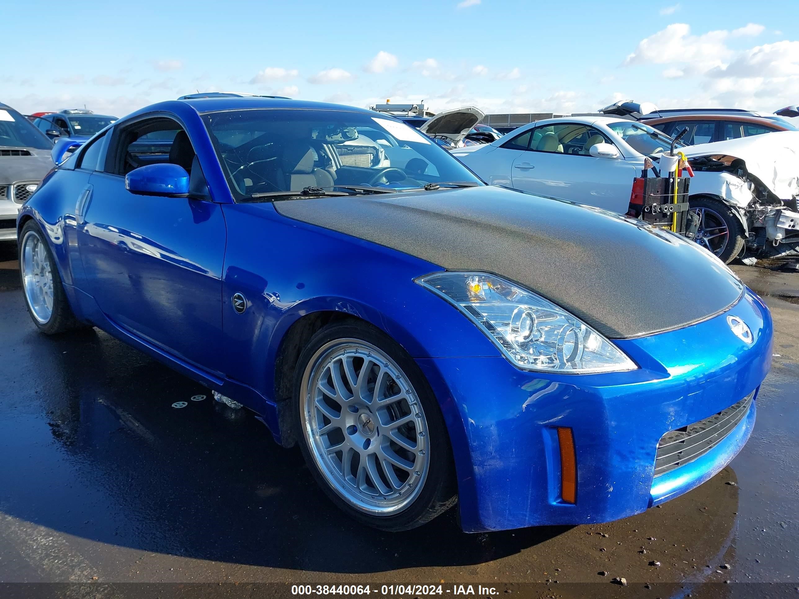 NISSAN 350Z 2006 jn1az34d86m303234