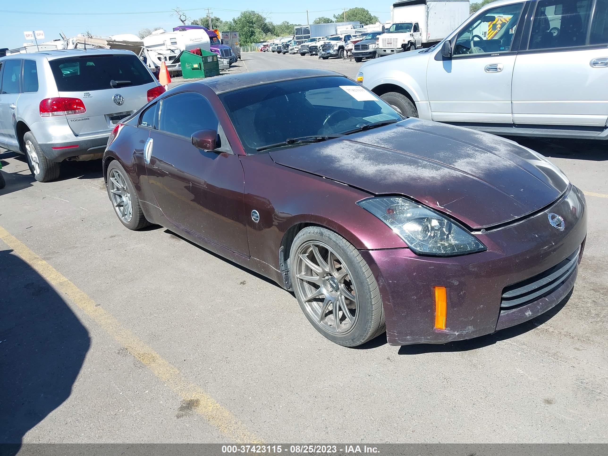 NISSAN 350Z 2006 jn1az34d86m309292