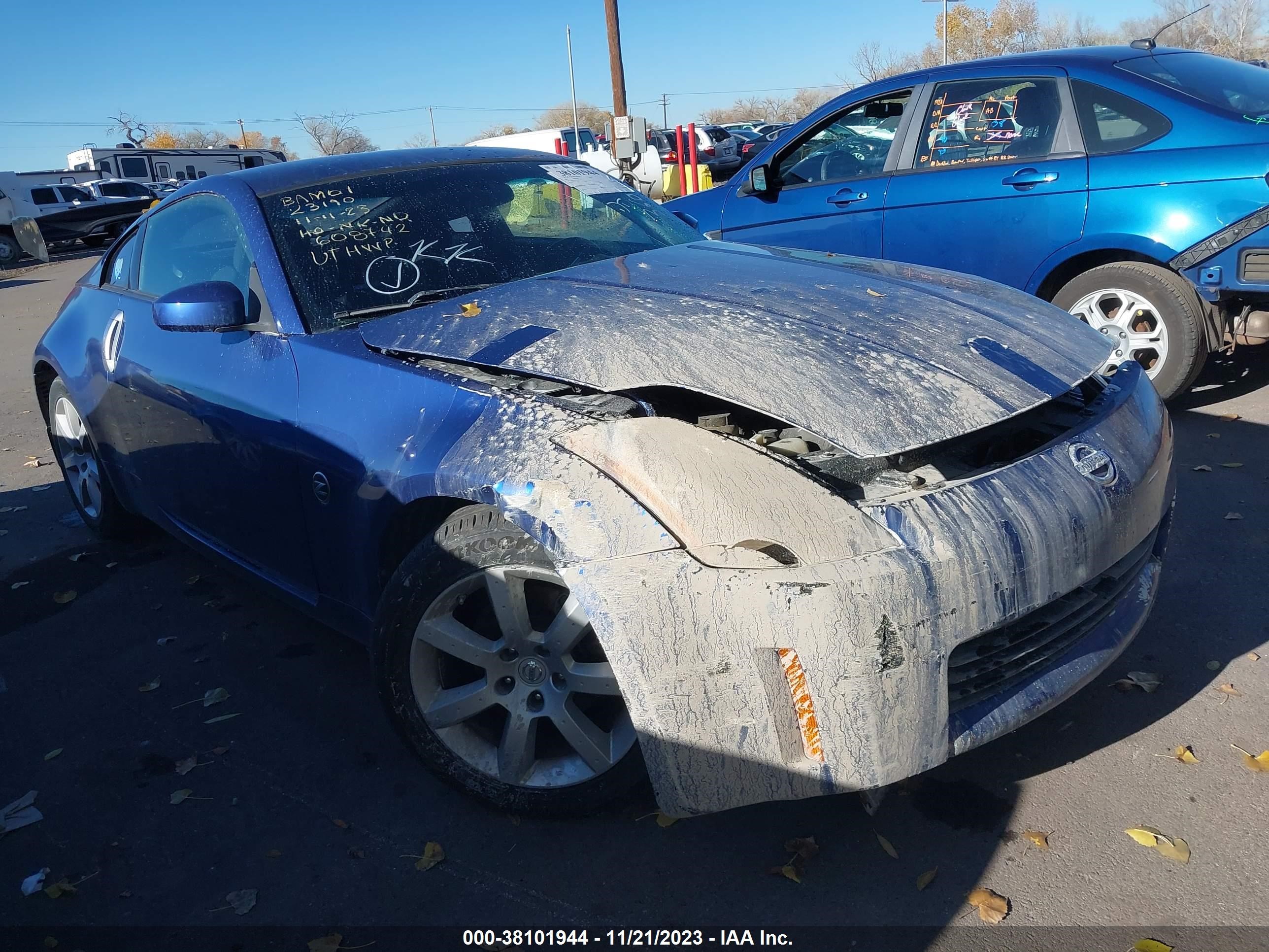 NISSAN 350Z 2005 jn1az34d95m608742