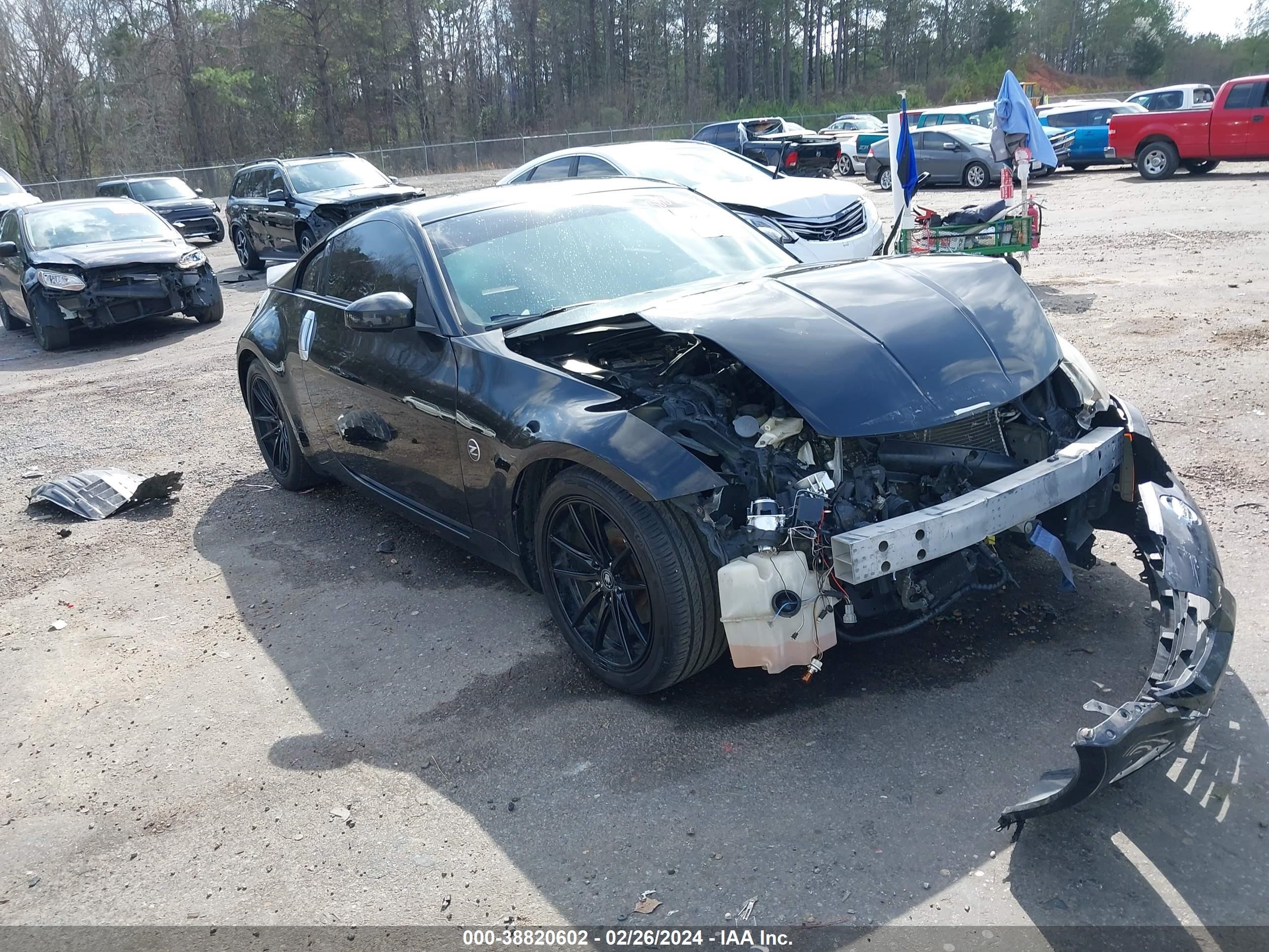 NISSAN 350Z 2003 jn1az34e13t004825