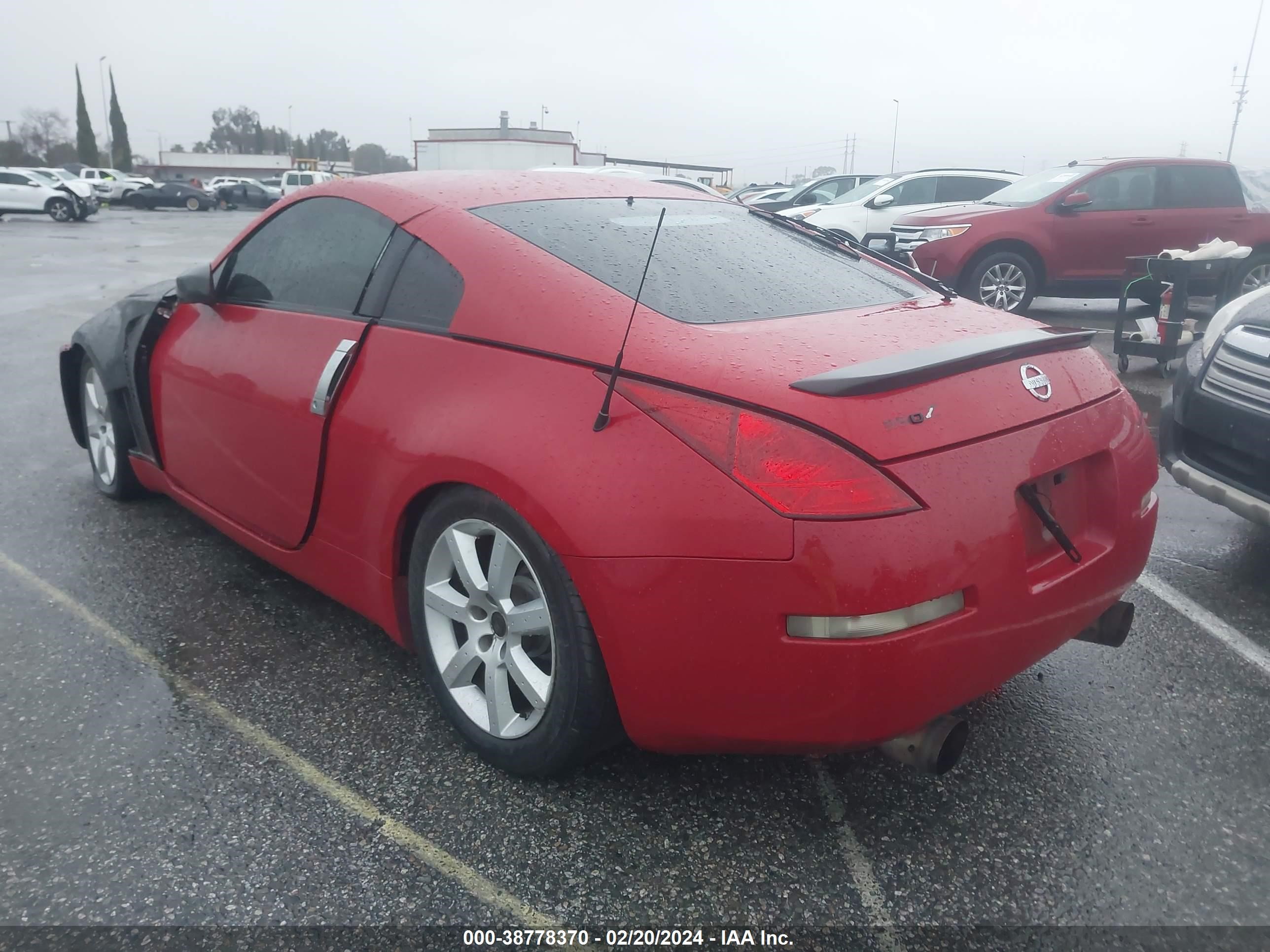 NISSAN 350Z 2005 jn1az34e25m651621