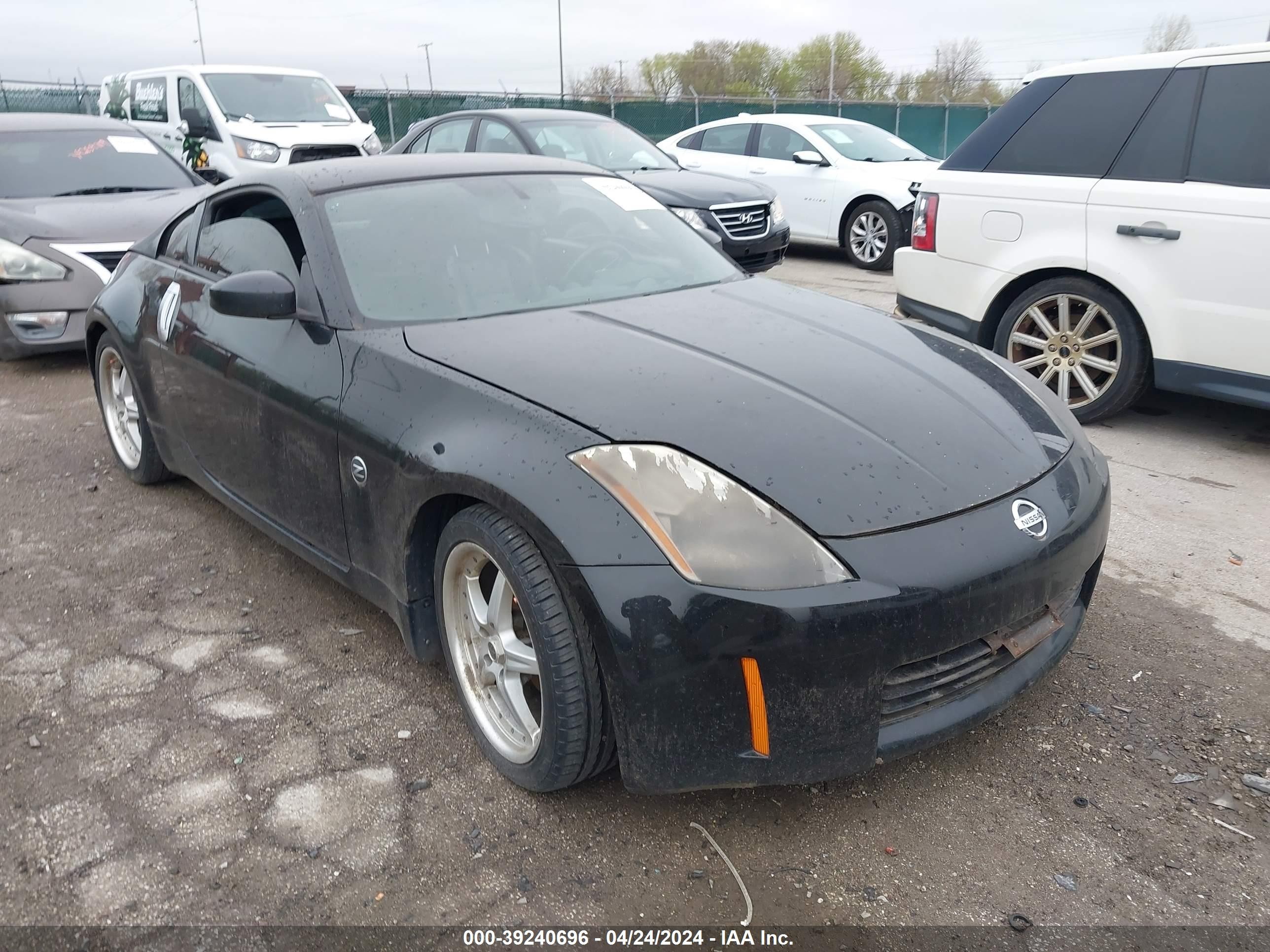 NISSAN 350Z 2003 jn1az34e43t005130