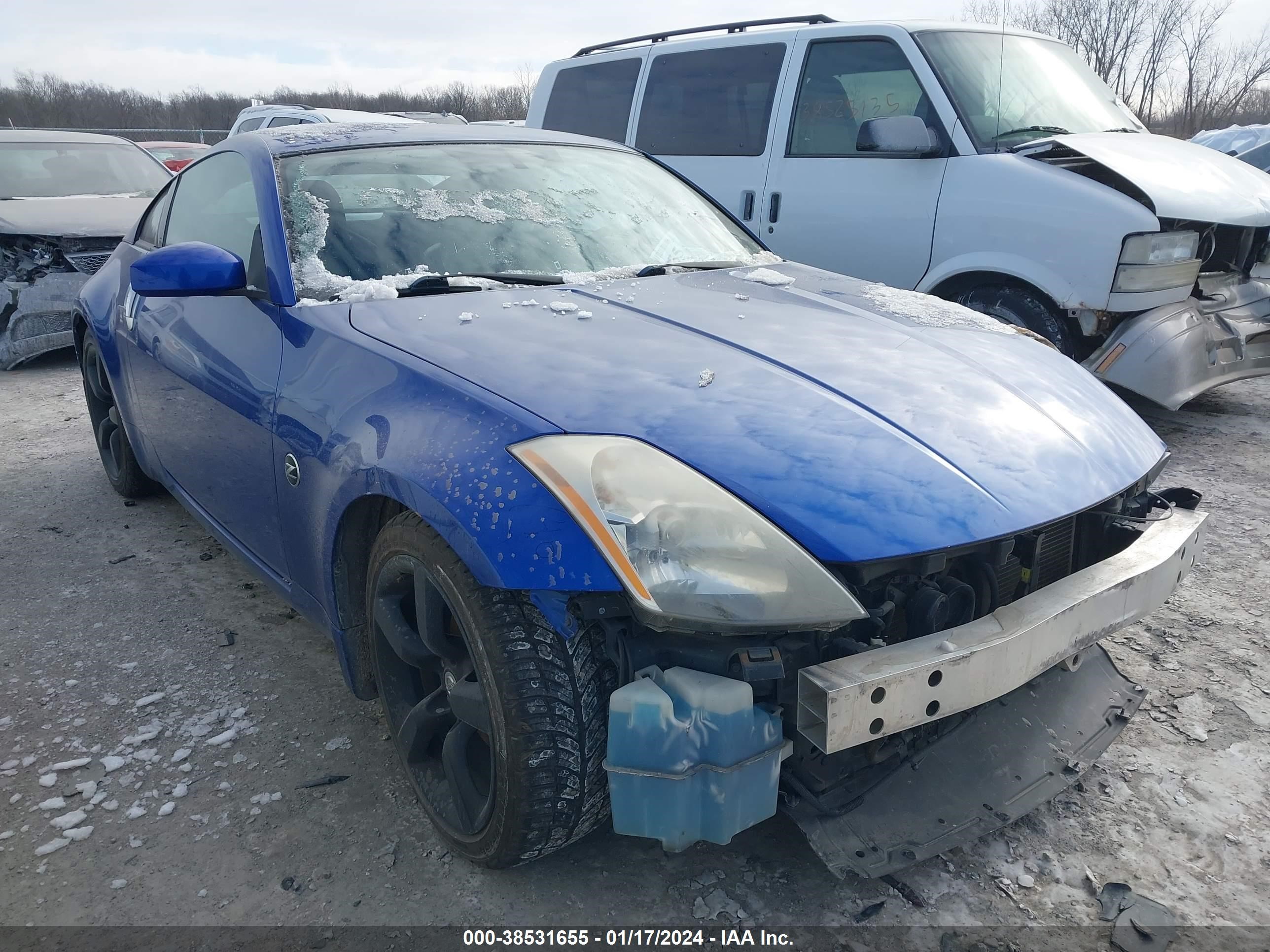 NISSAN 350Z 2004 jn1az34e44m155816