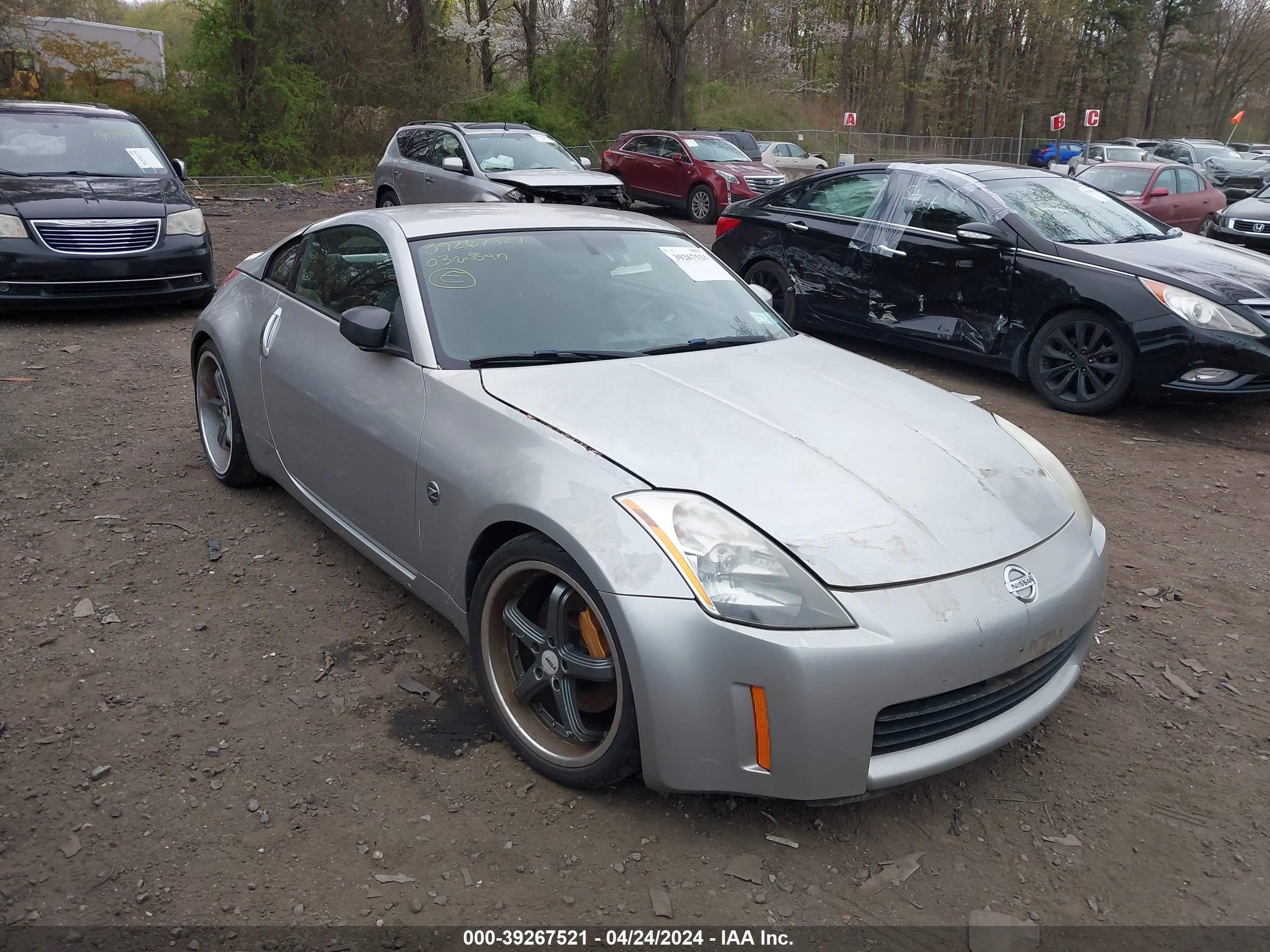 NISSAN 350Z 2003 jn1az34e53t001829