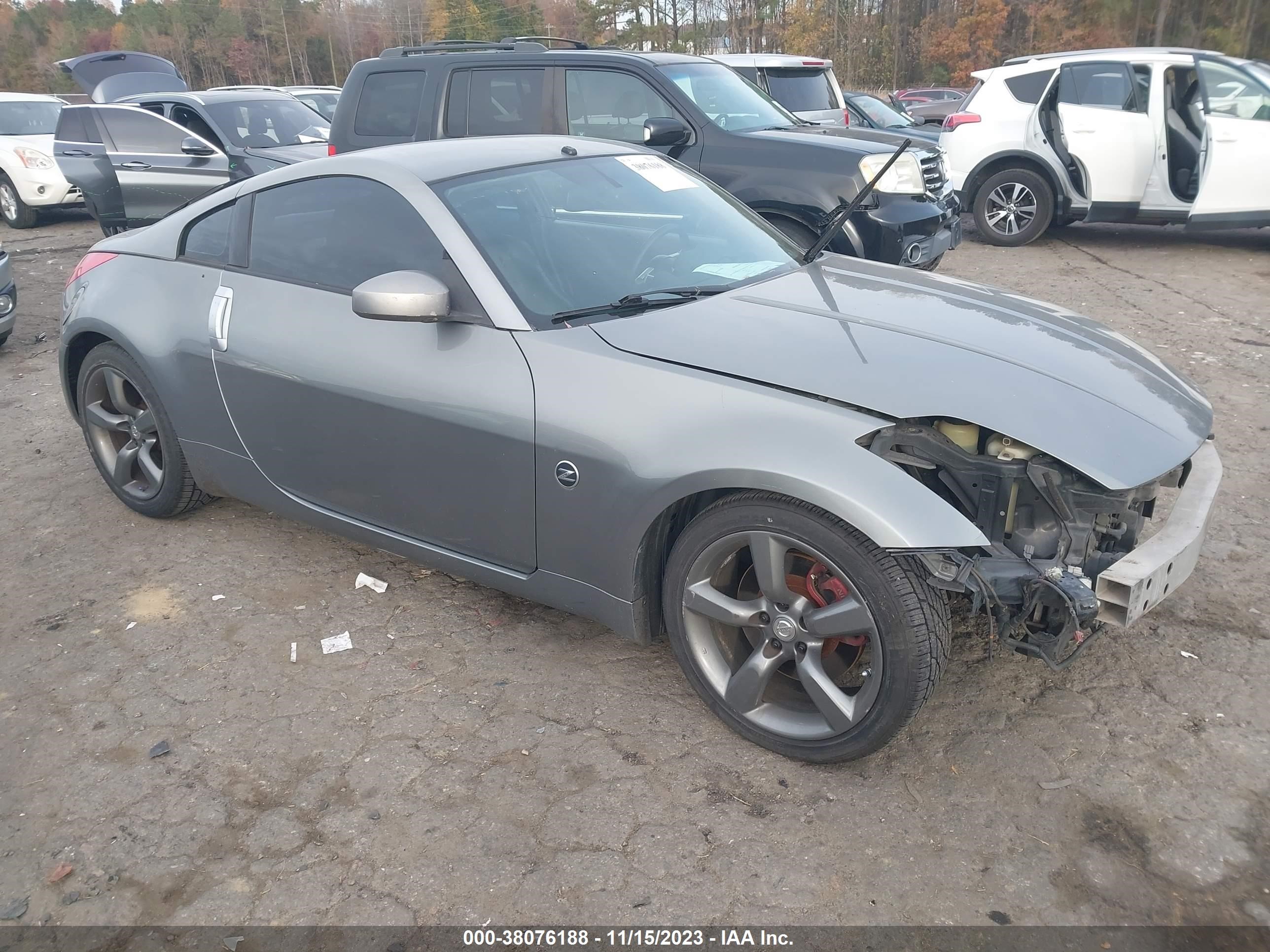 NISSAN 350Z 2006 jn1az34e56m353338