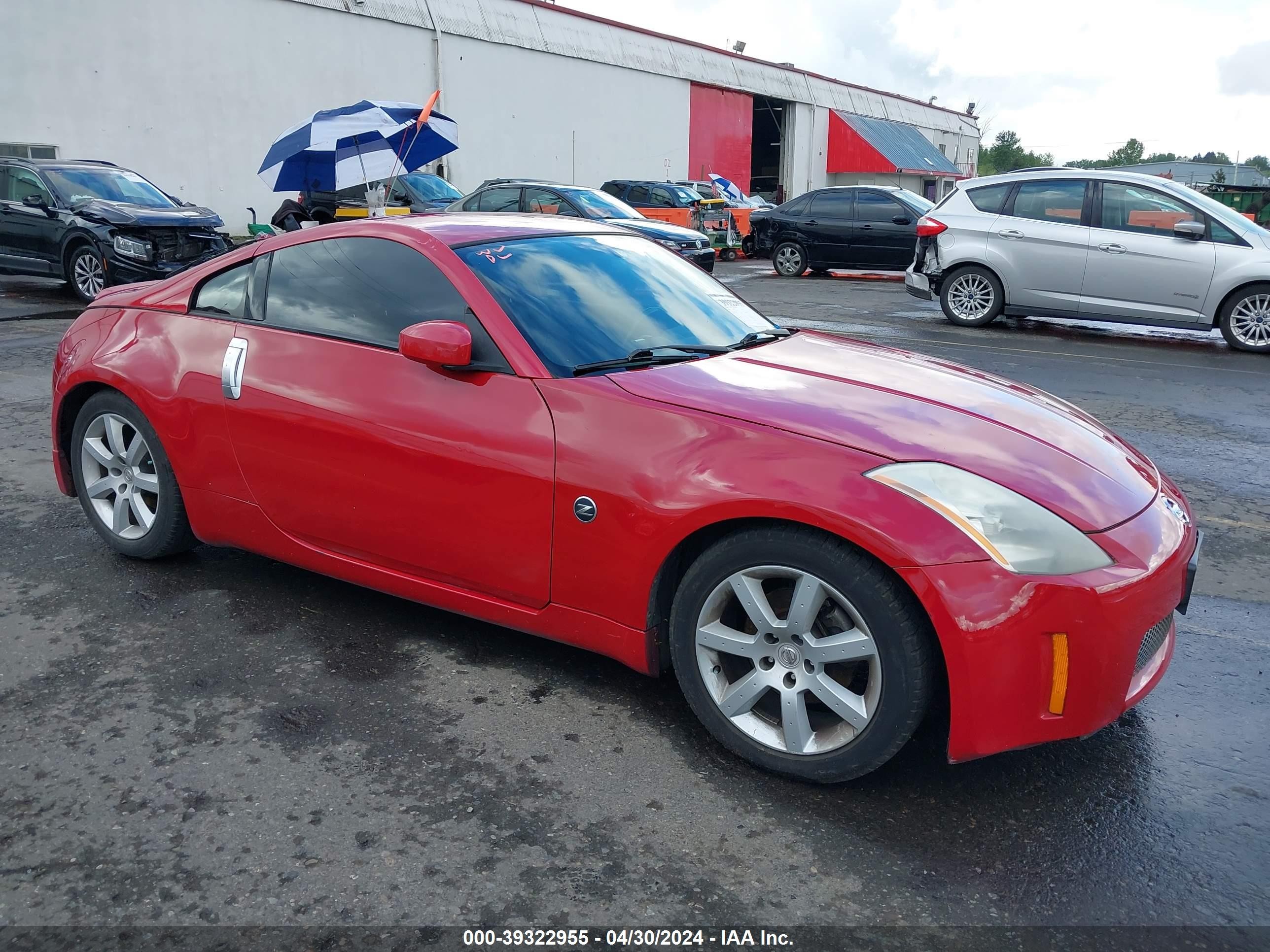 NISSAN 350Z 2004 jn1az34e64m155025