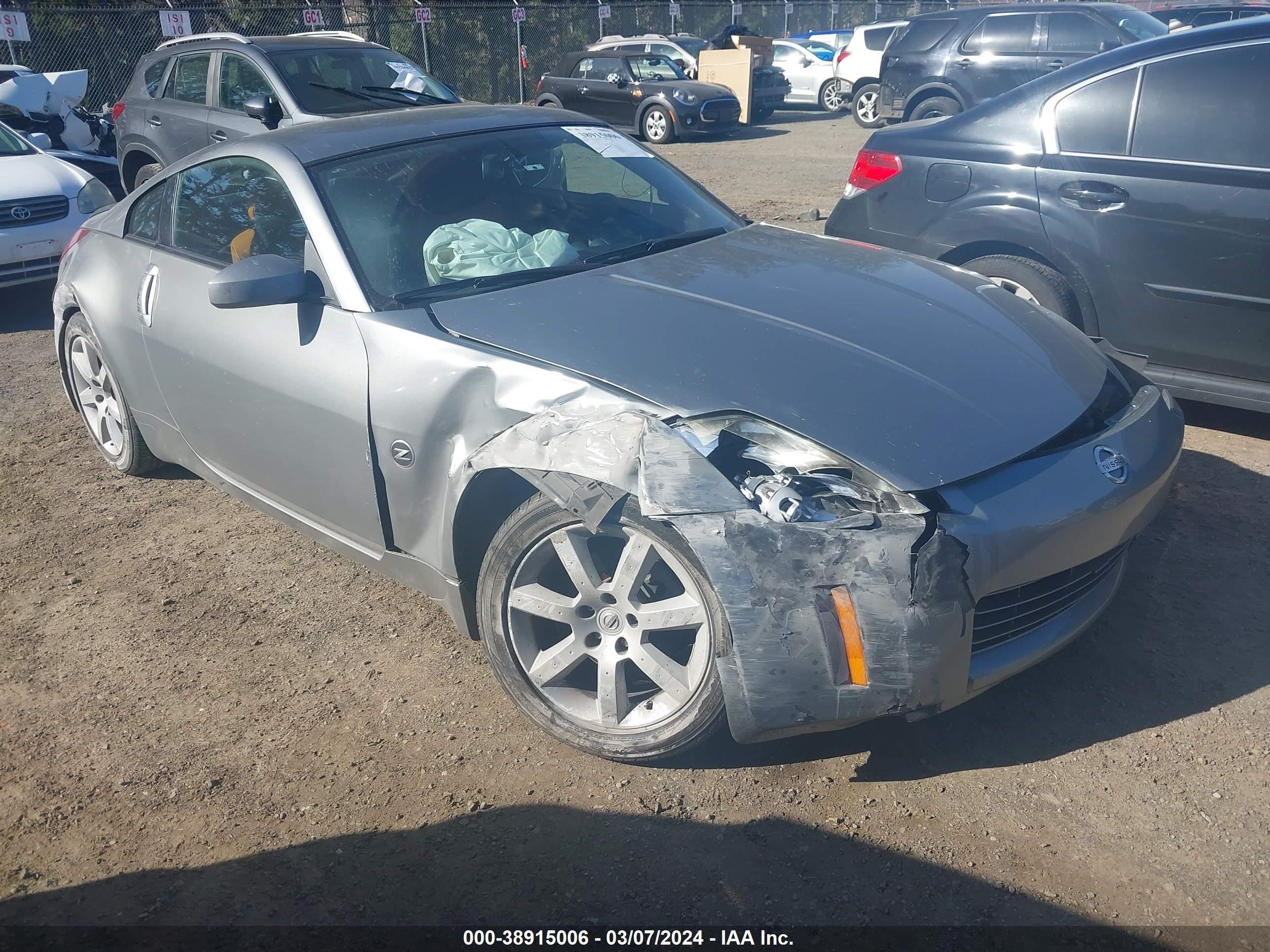 NISSAN 350Z 2004 jn1az34e74t061161