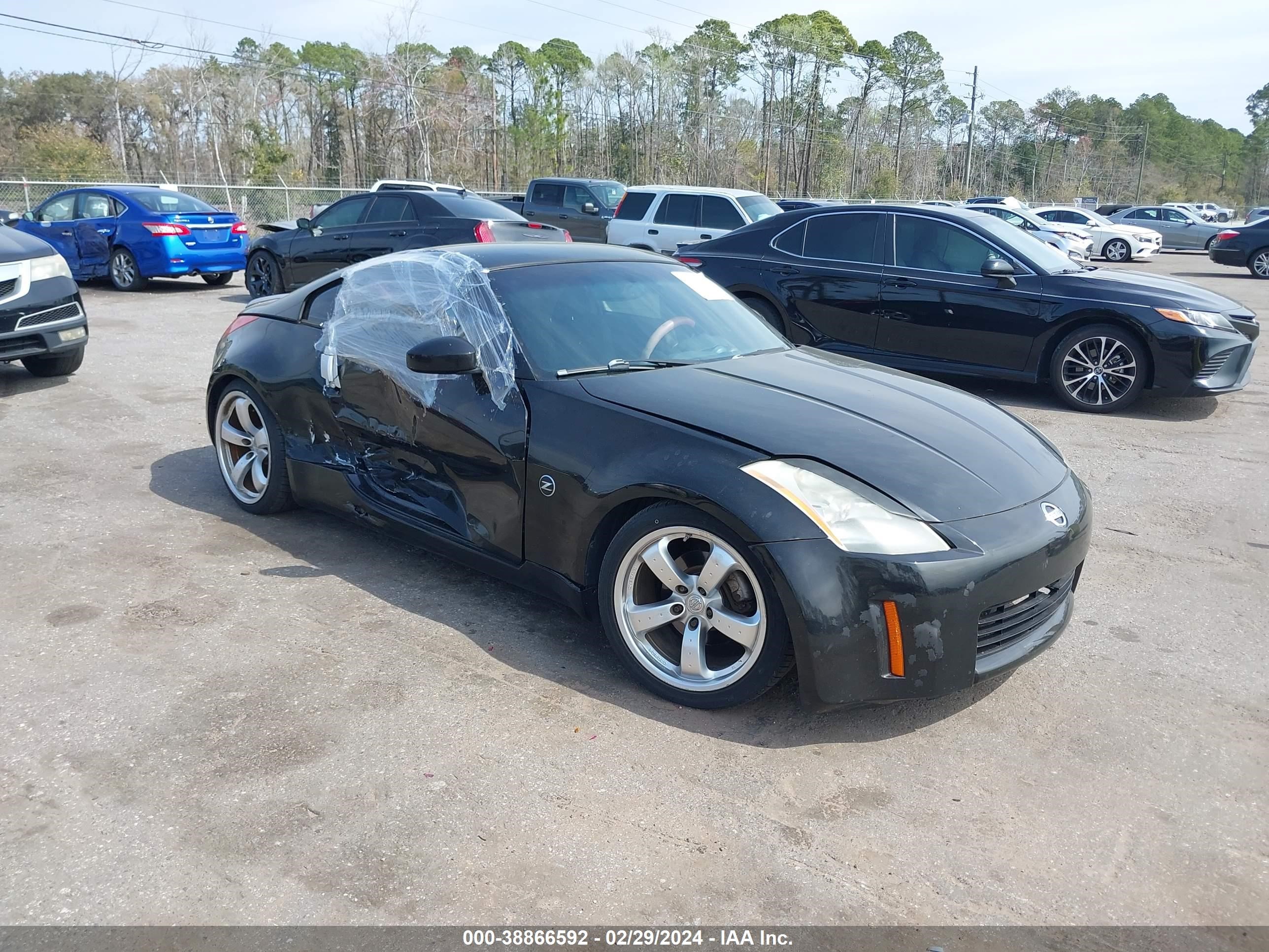 NISSAN 350Z 2003 jn1az34e83t004515