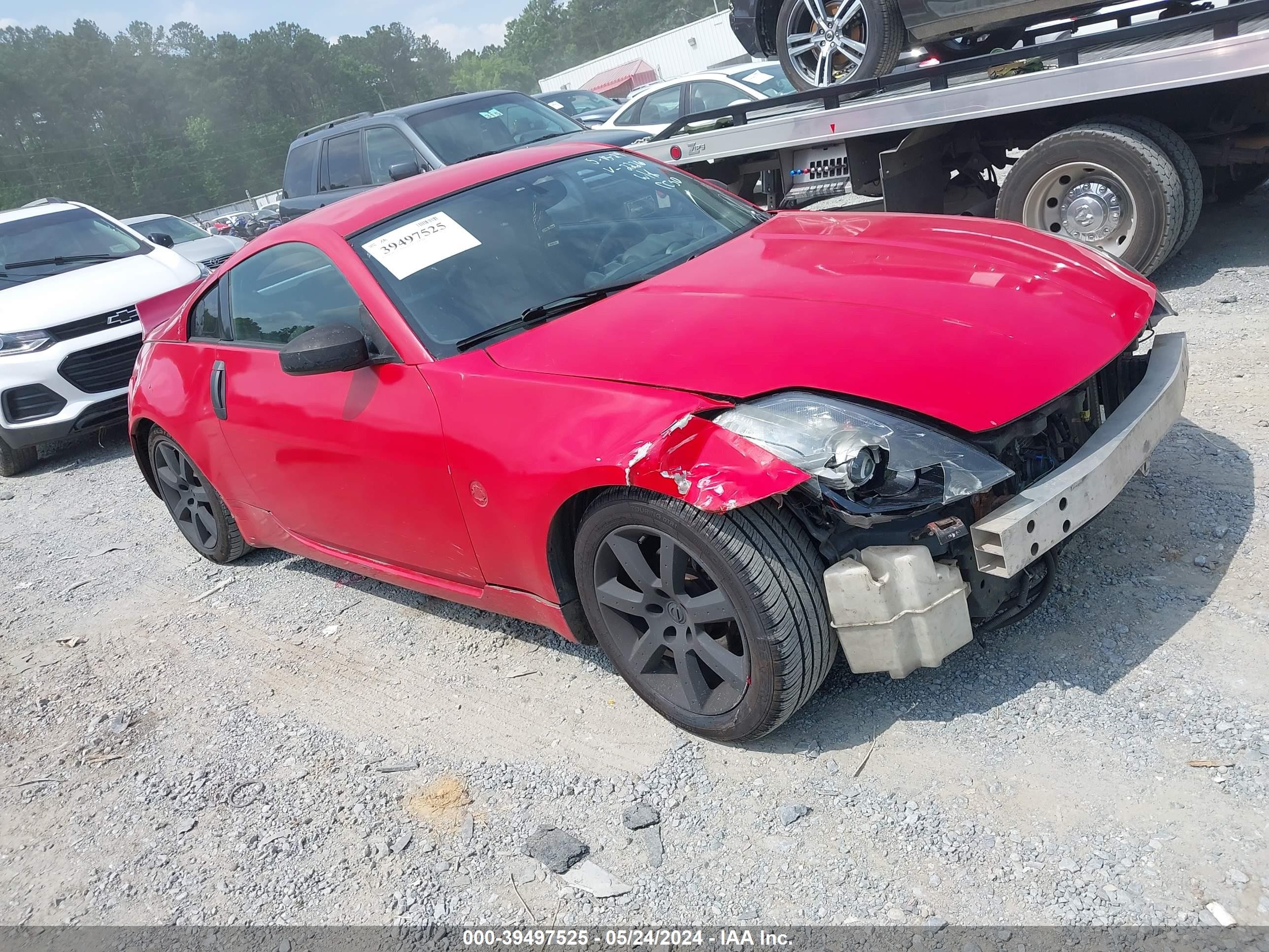 NISSAN 350Z 2003 jn1az34e83t012226