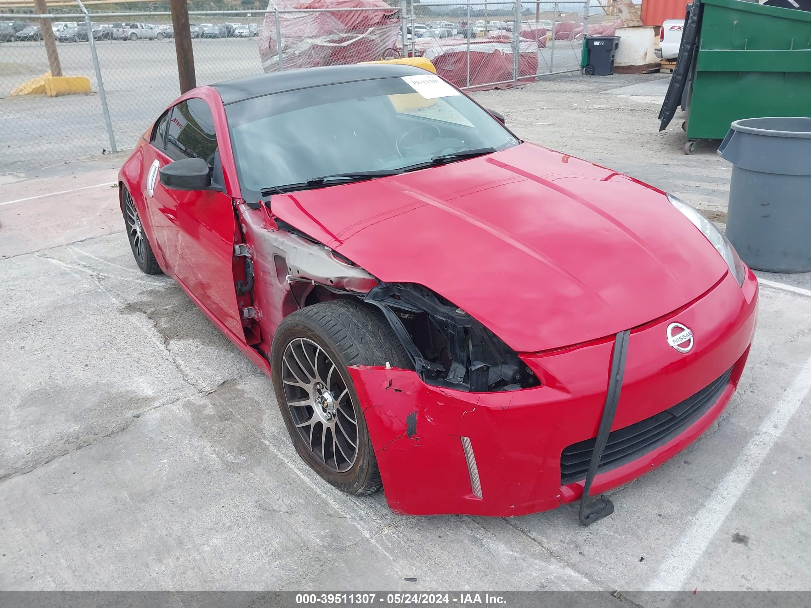 NISSAN 350Z 2003 jn1az34e83t020990