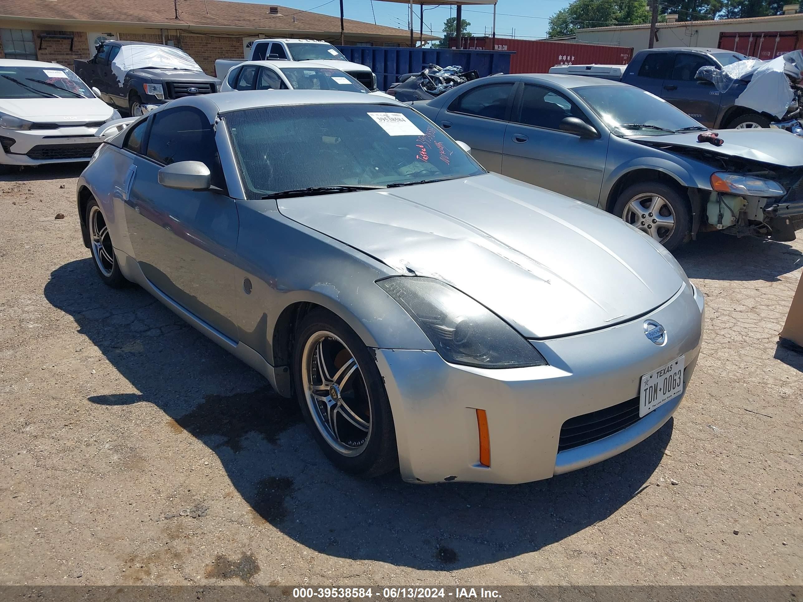 NISSAN 350Z 2004 jn1az34e84t050220