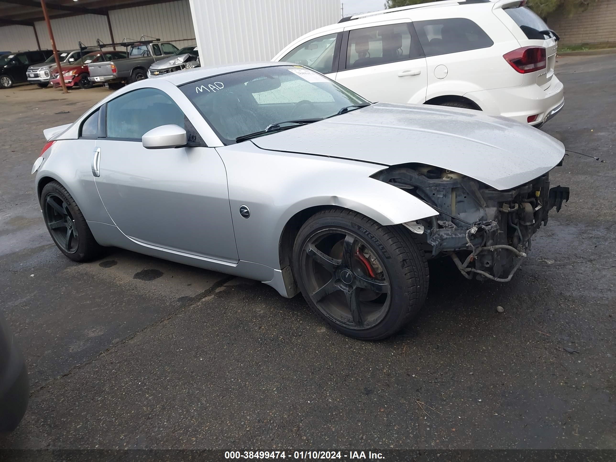 NISSAN 350Z 2006 jn1az34e86m353236