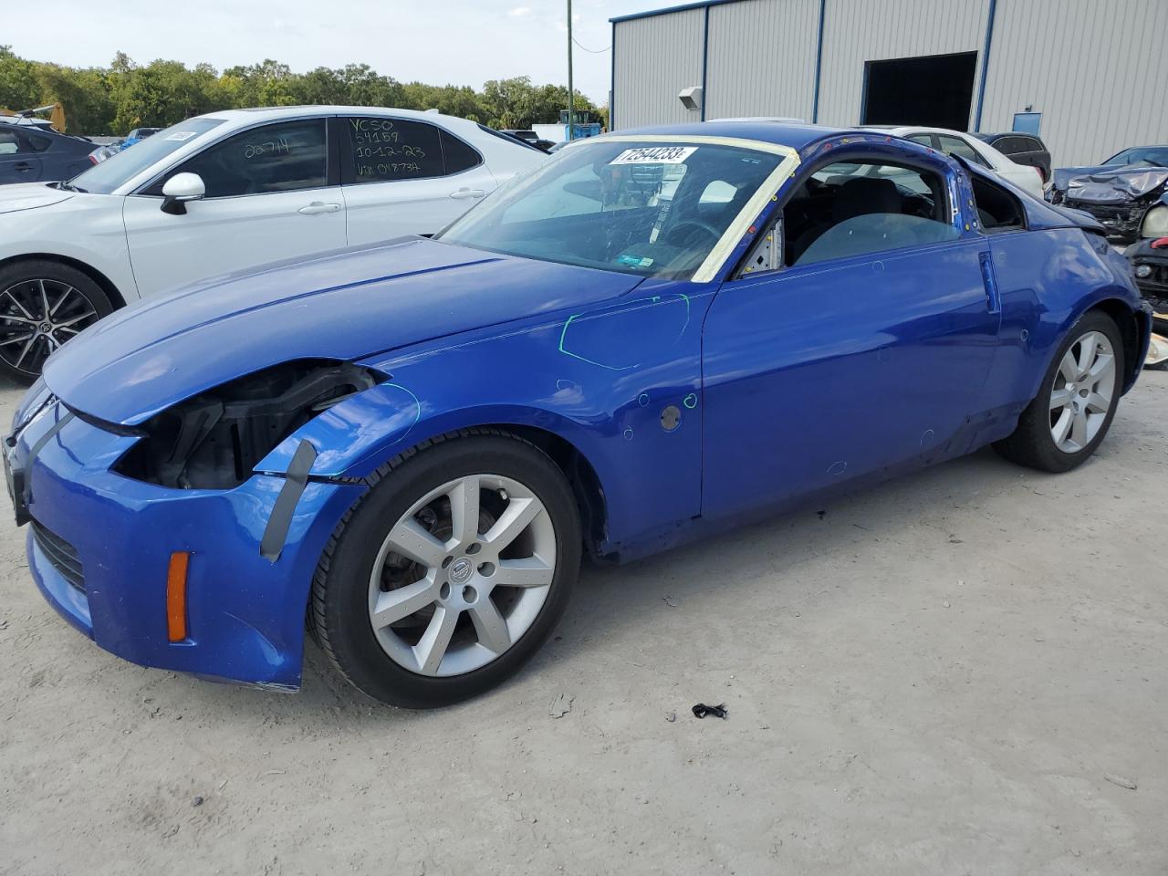 NISSAN 350Z 2003 jn1az34ex3t004614