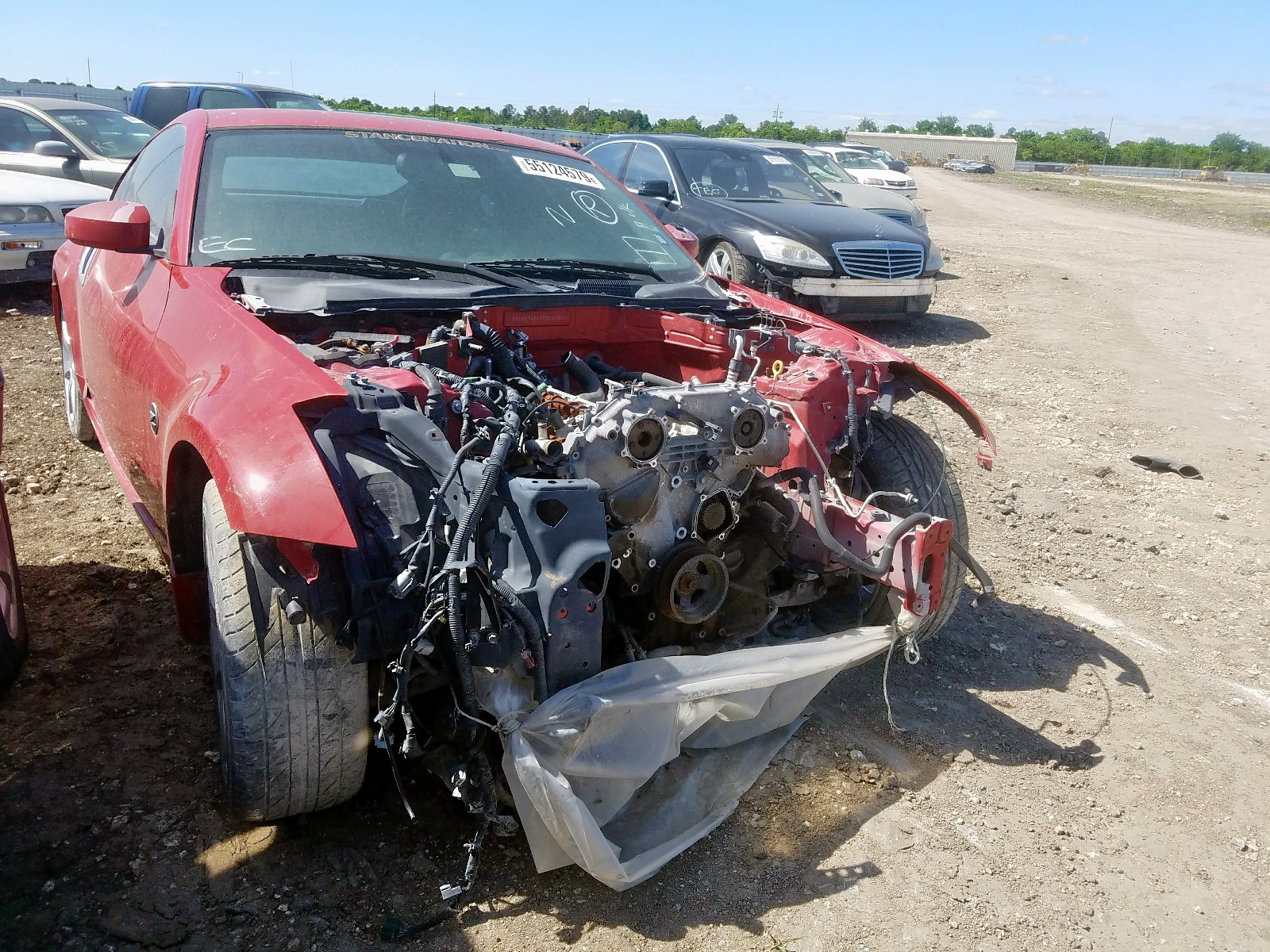 NISSAN 350Z COUPE 2003 jn1az34ex3t016584