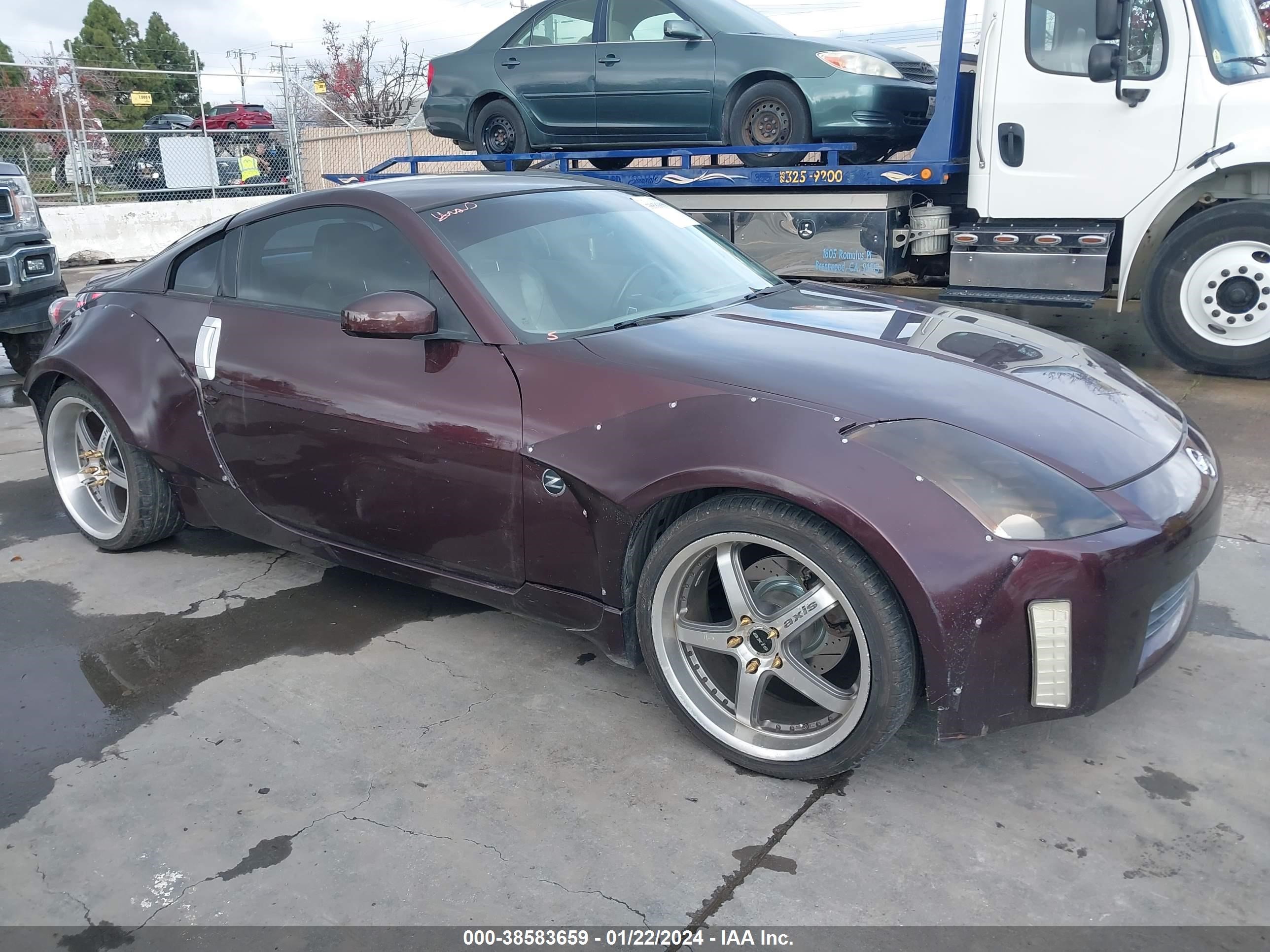 NISSAN 350Z 2003 jn1az34ex3t018464