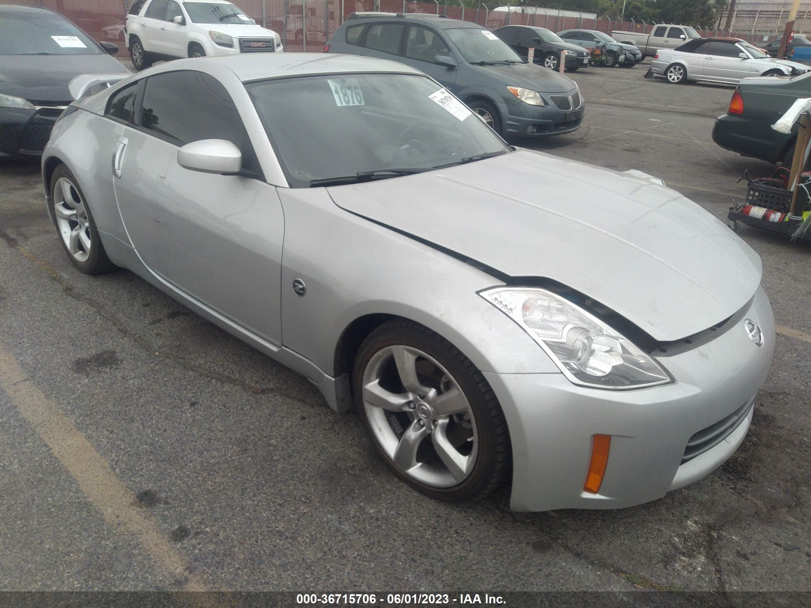 NISSAN 350Z 2006 jn1az34ex6m350385