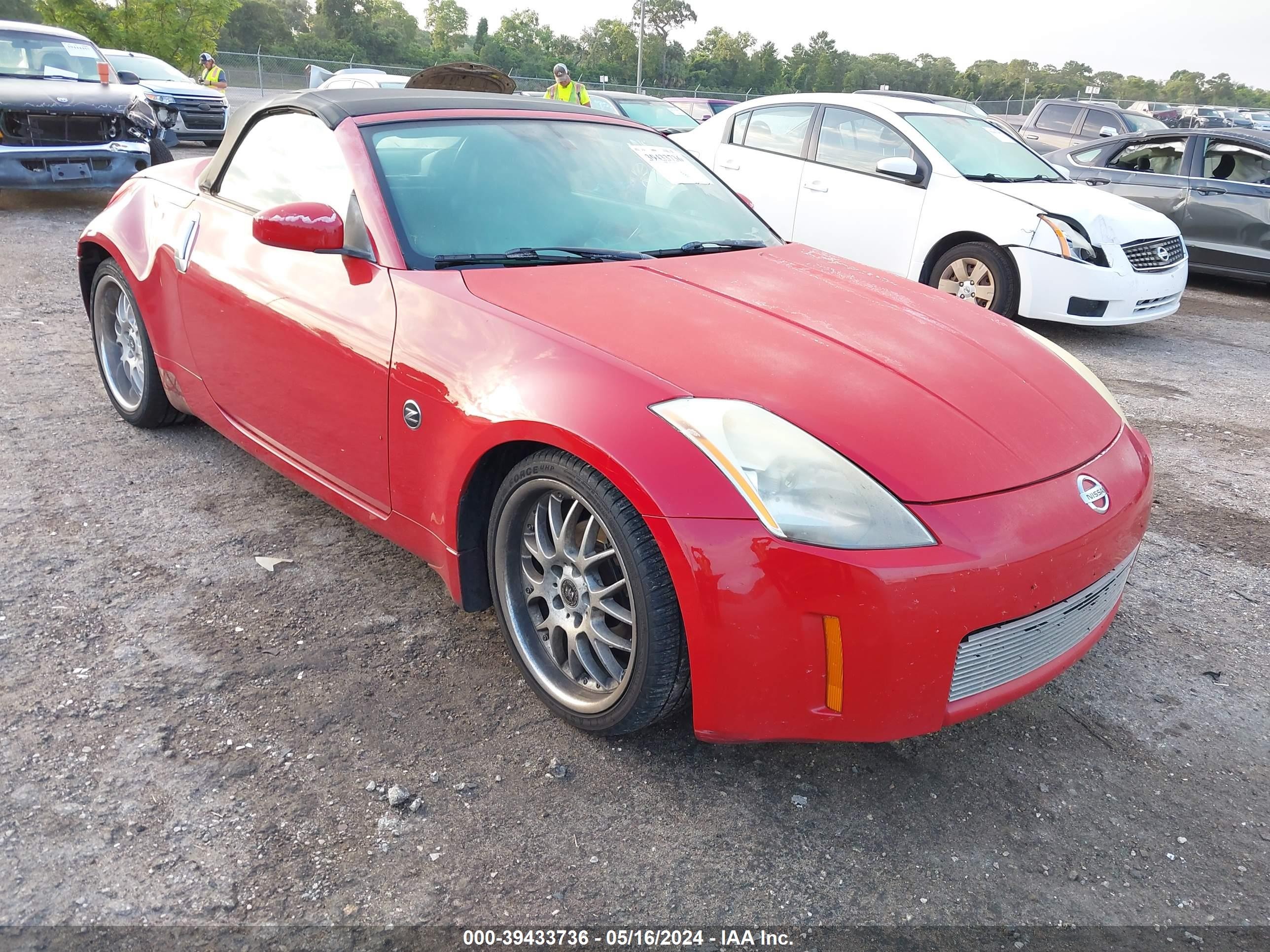 NISSAN 350Z 2004 jn1az36a14t015027