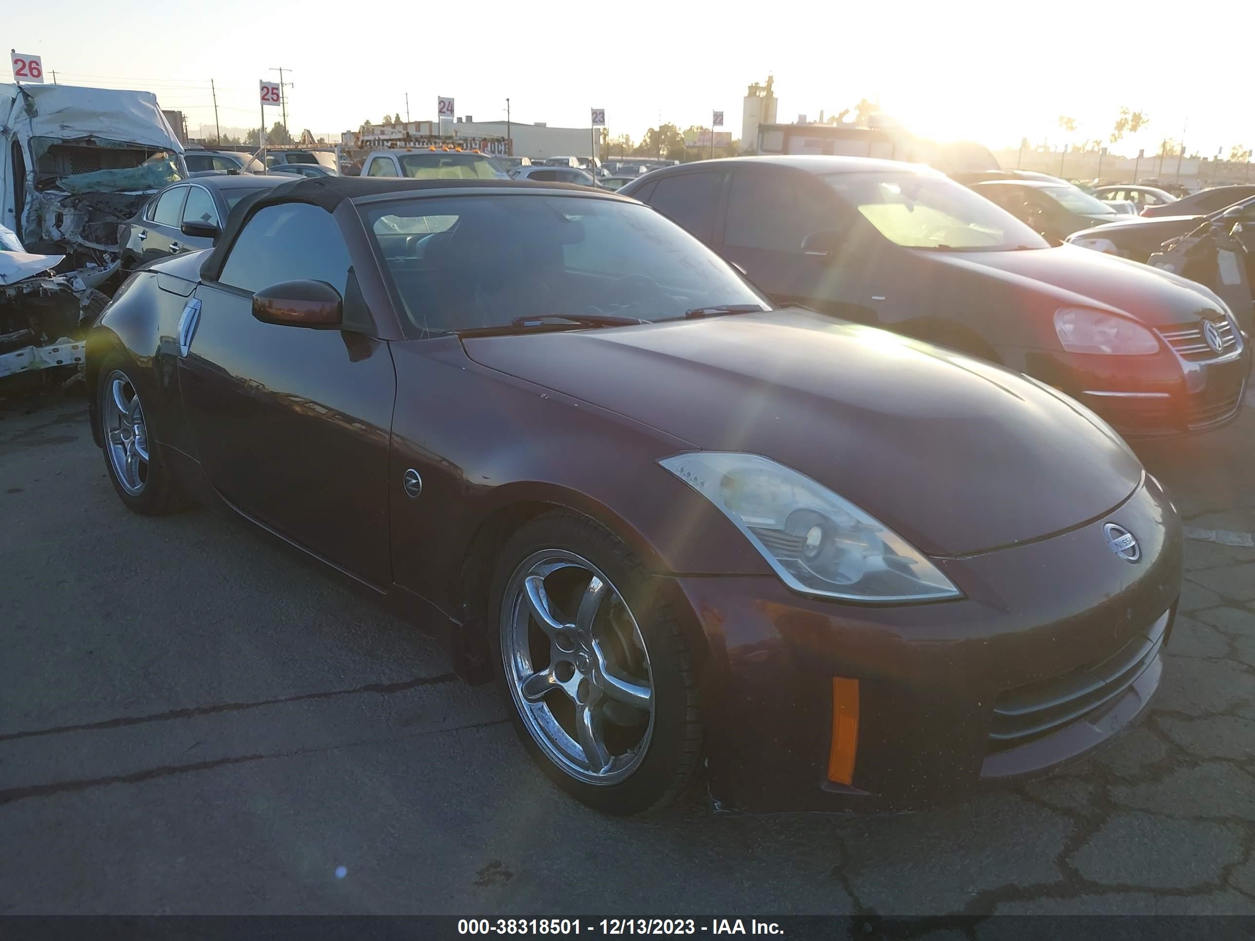 NISSAN 350Z 2006 jn1az36a16m480114