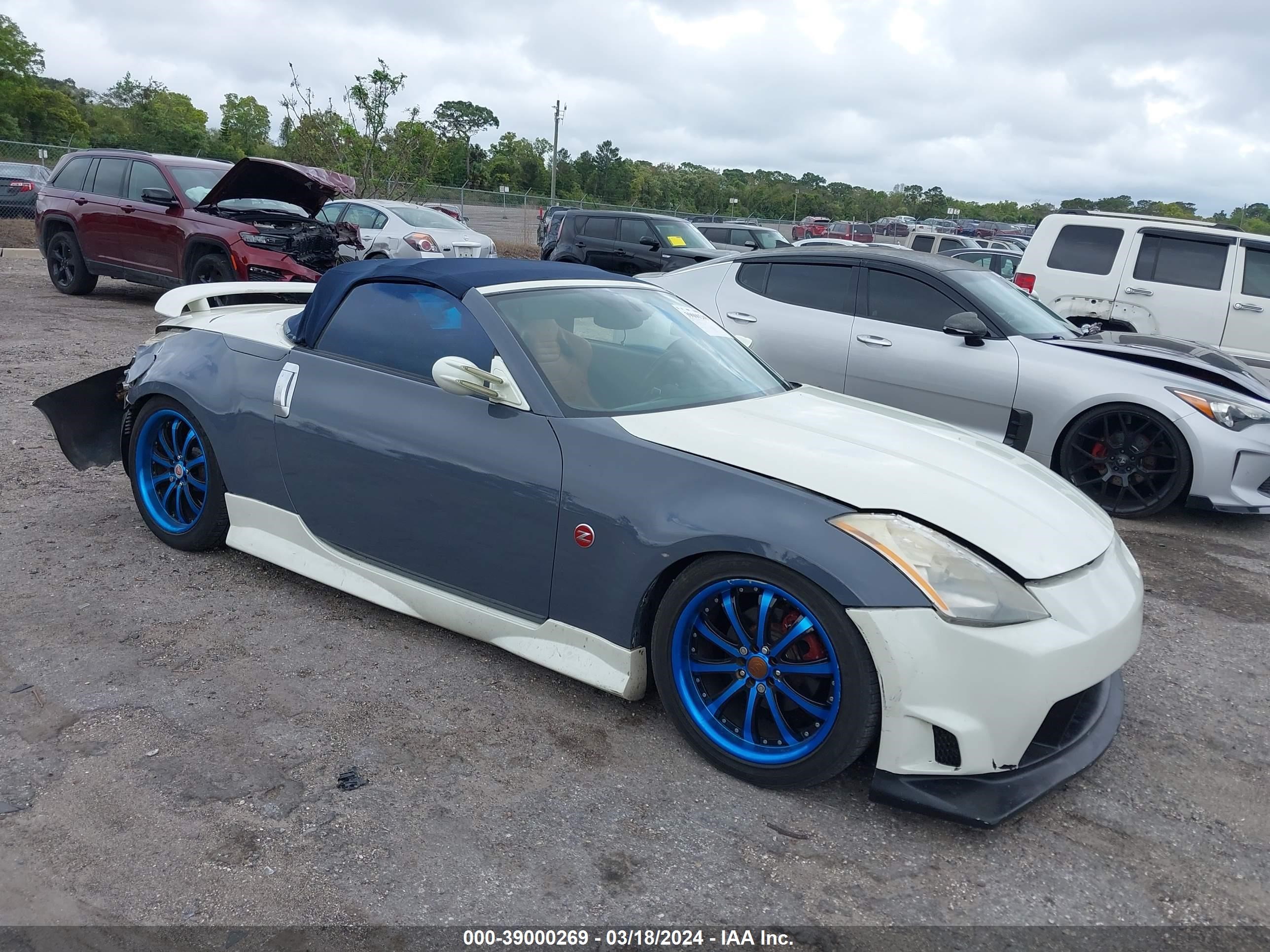 NISSAN 350Z 2004 jn1az36a24m250191