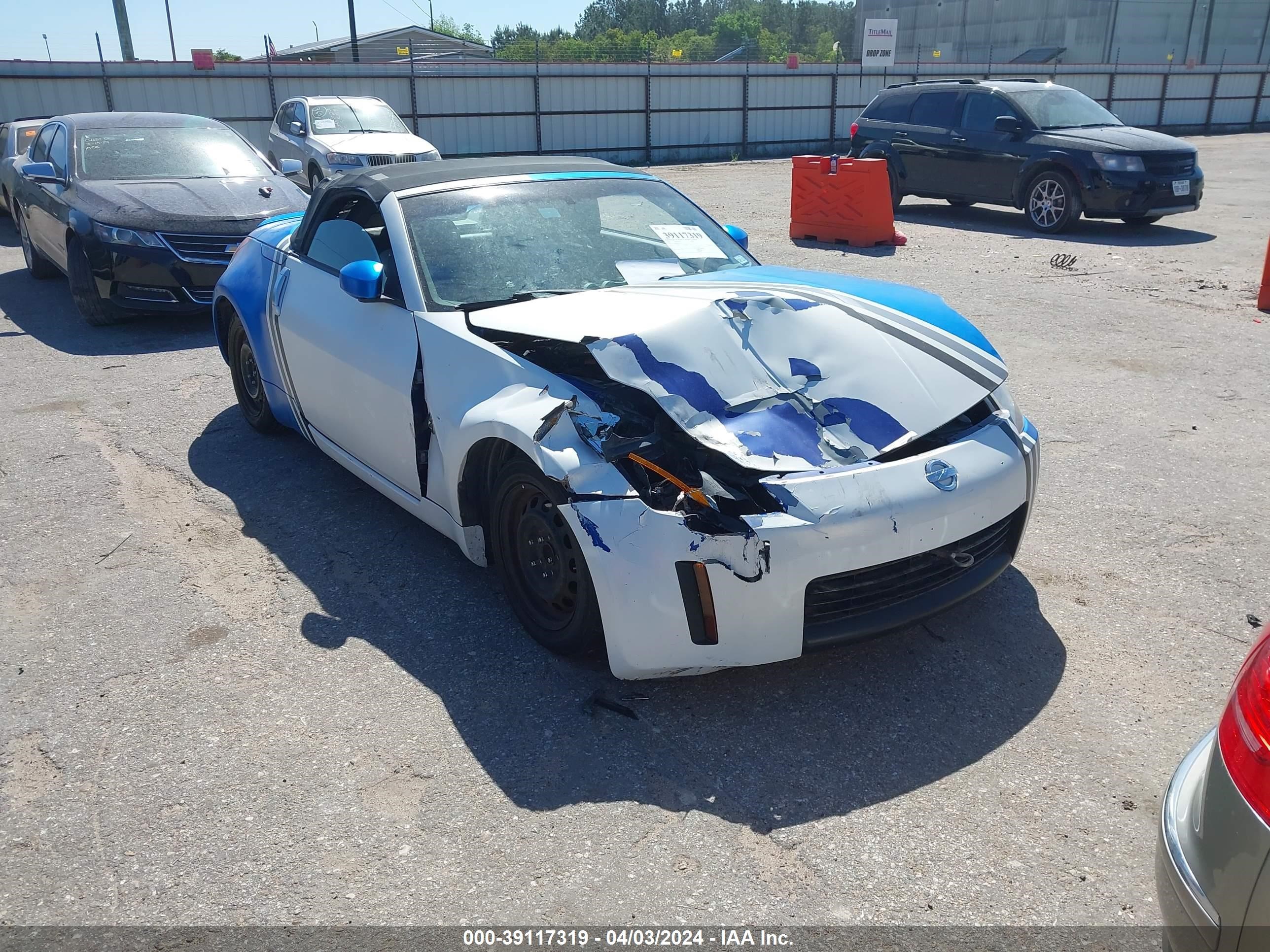 NISSAN 350Z 2004 jn1az36a44t013322