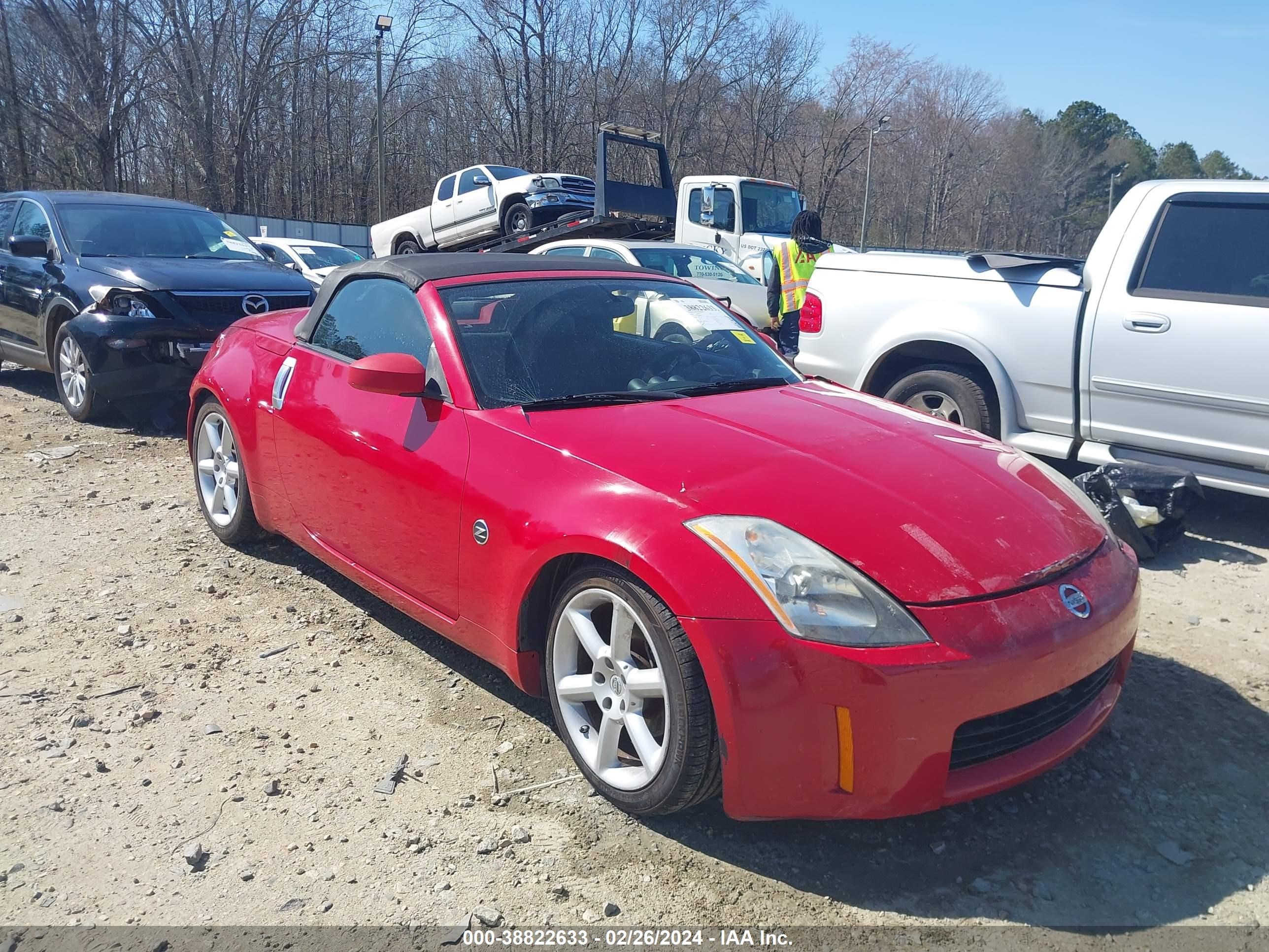 NISSAN 350Z 2005 jn1az36a45m754095