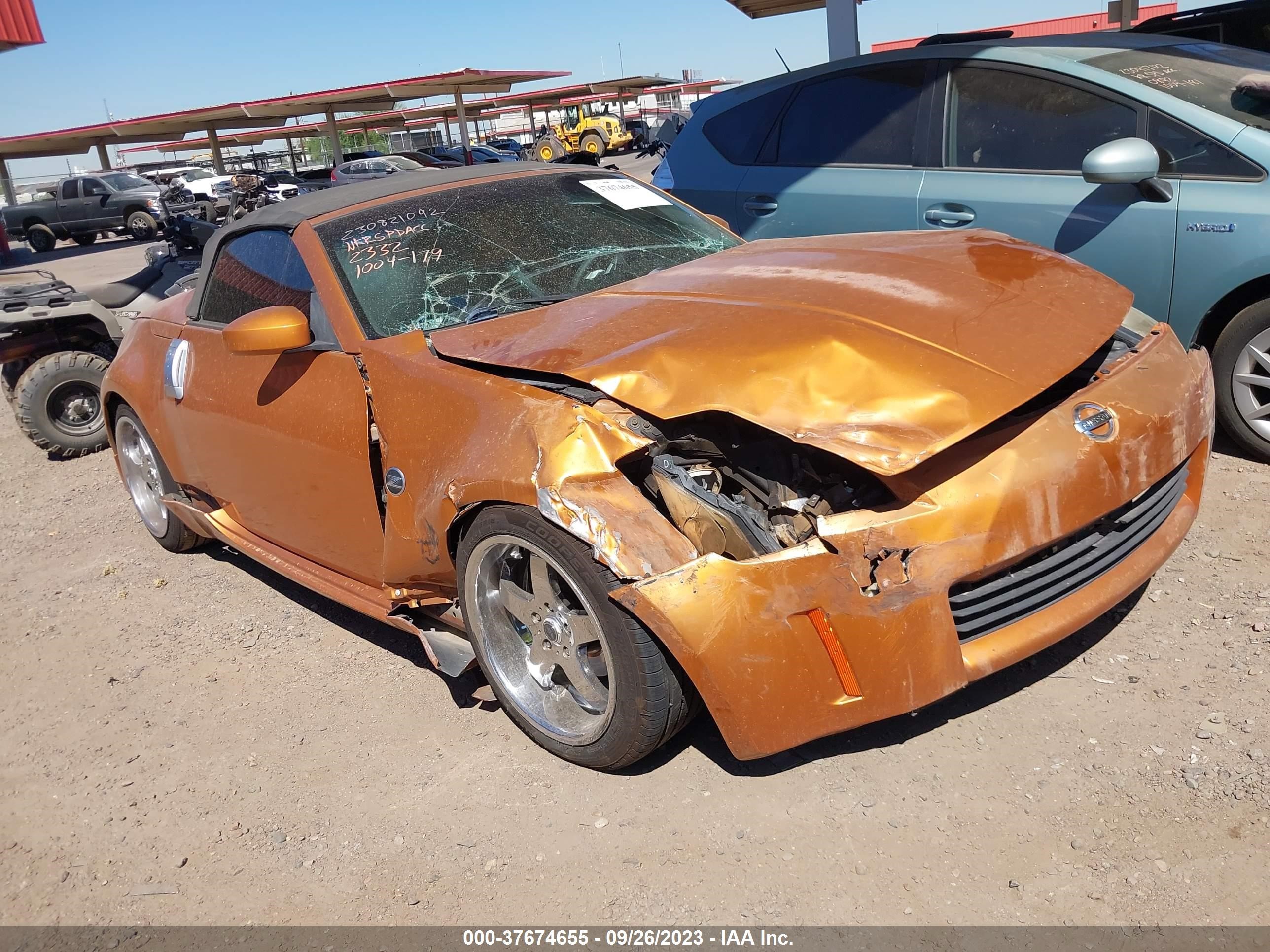 NISSAN 350Z 2004 jn1az36a74t002332