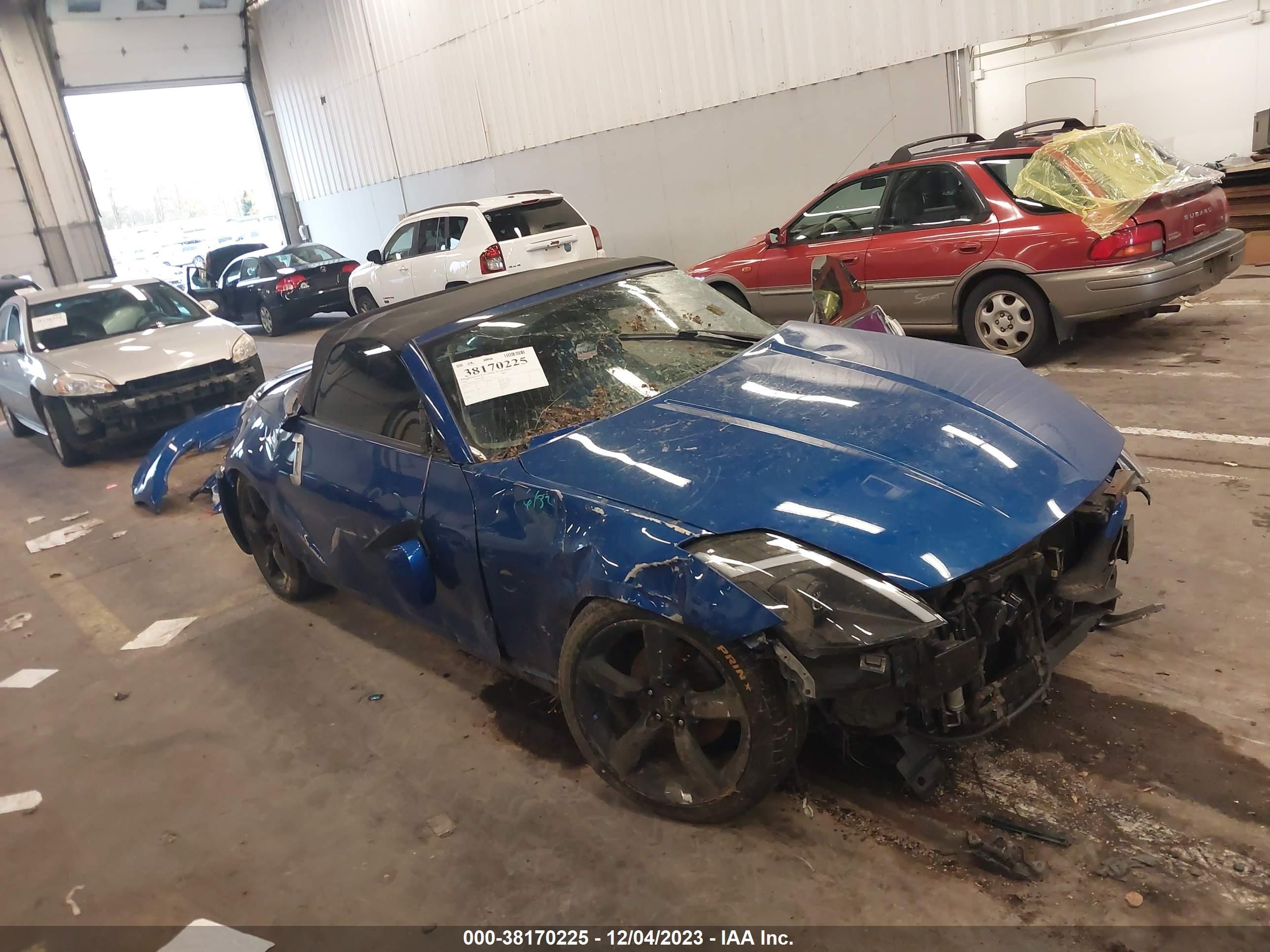 NISSAN 350Z 2005 jn1az36a75m754849