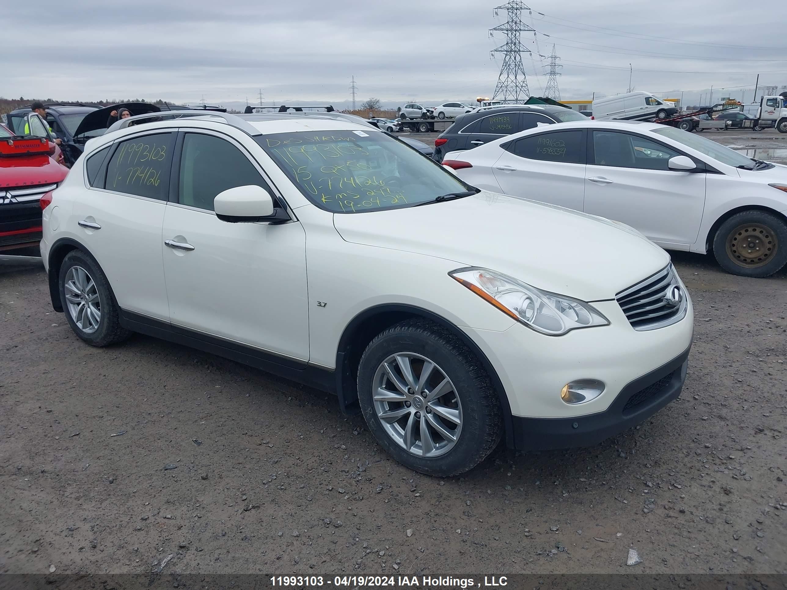 INFINITI QX50 2015 jn1bj0hr3fm774126