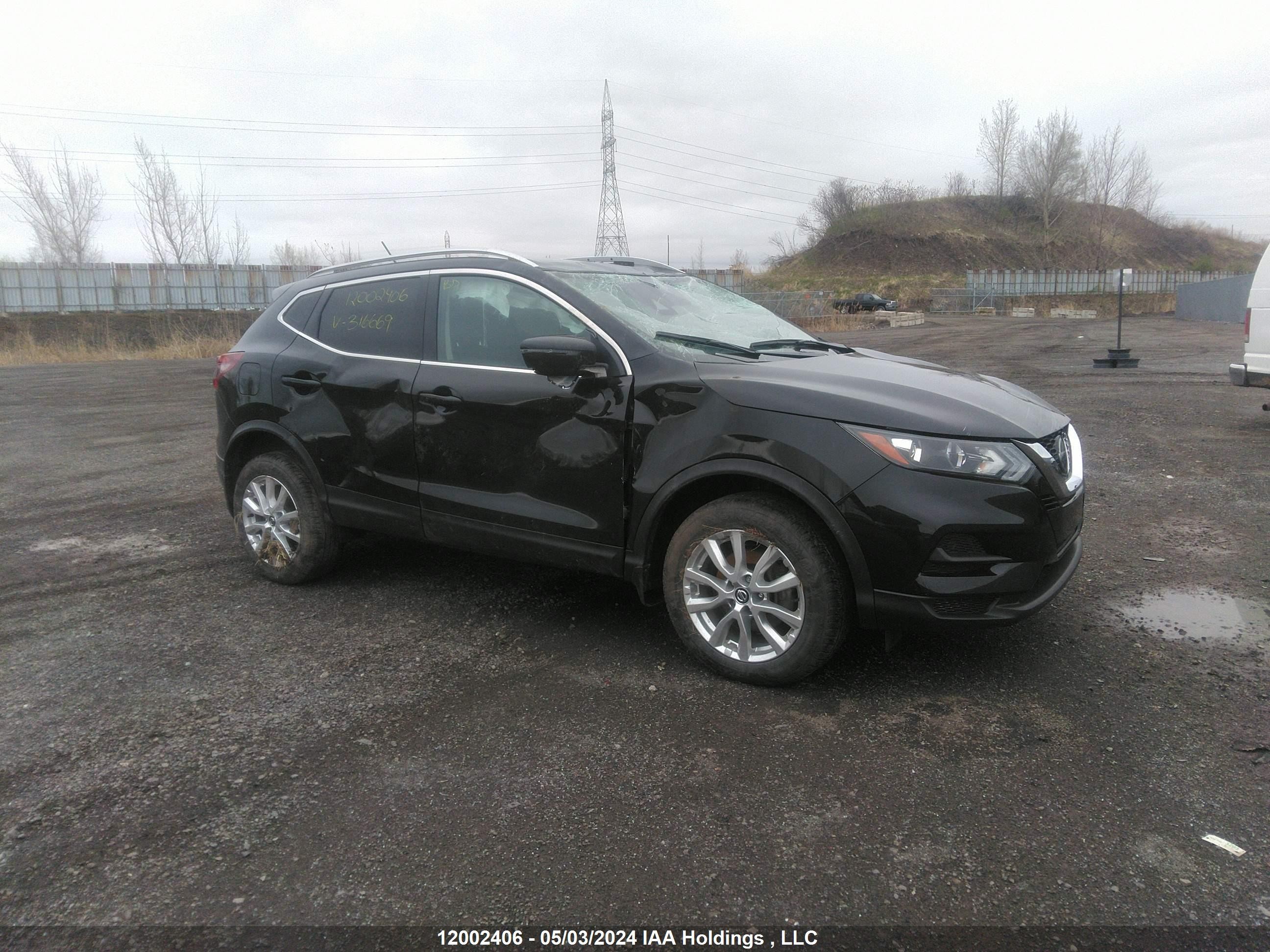 NISSAN QASHQAI 2021 jn1bj1bv2mw316669