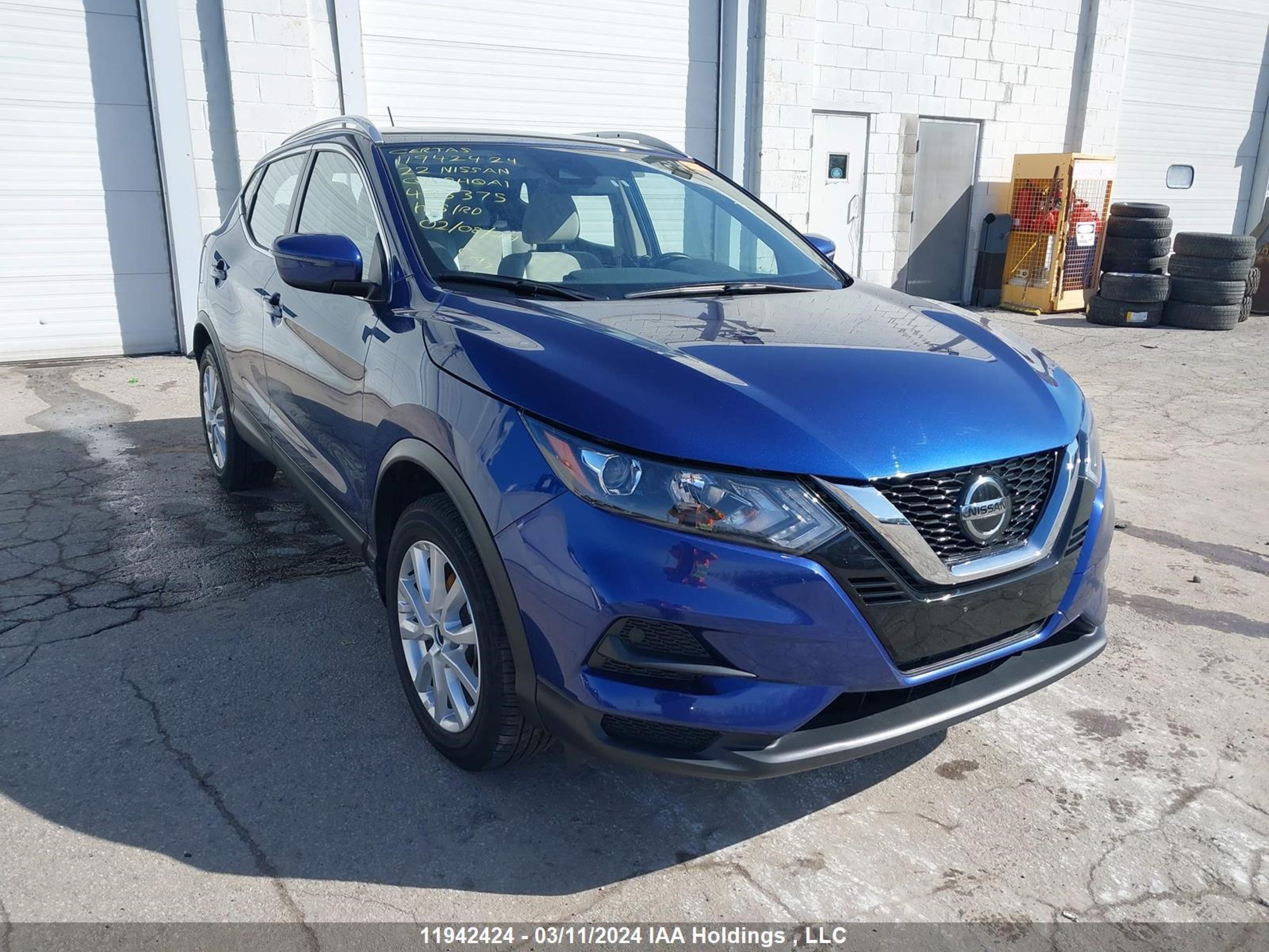 NISSAN QASHQAI 2022 jn1bj1bw0nw493375