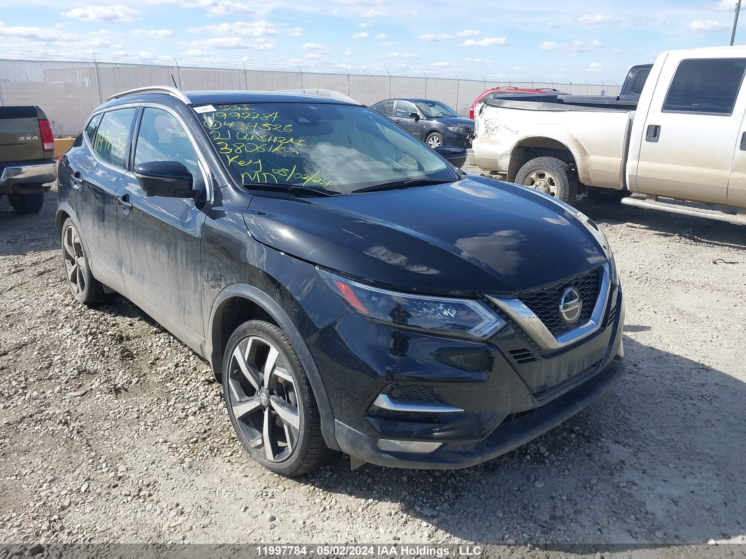 NISSAN QASHQAI 2021 jn1bj1bwxmw434526