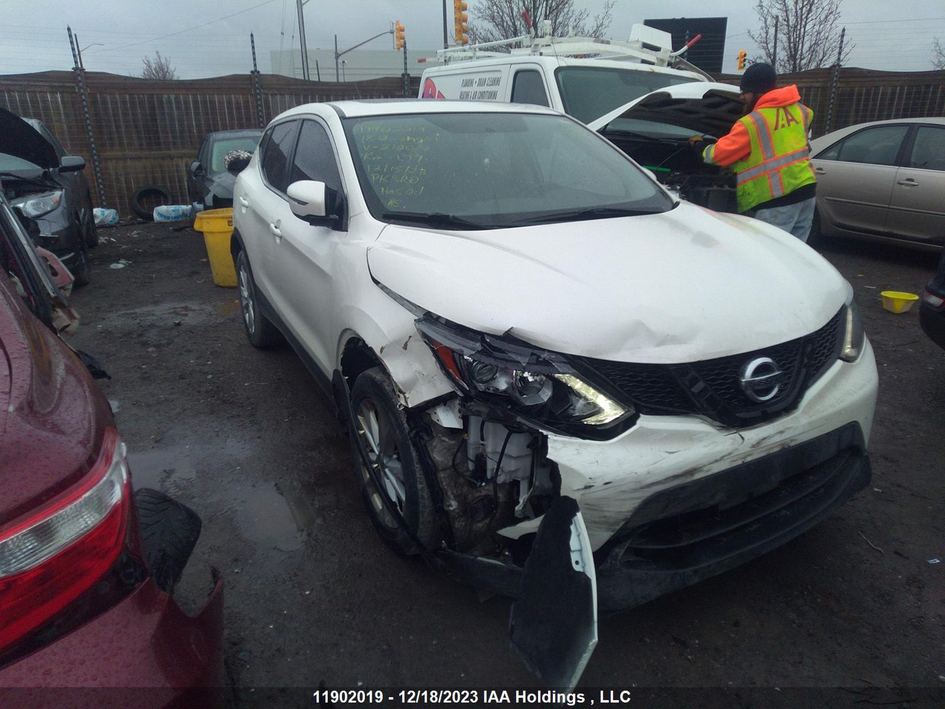 NISSAN QASHQAI 2018 jn1bj1cr3jw210020