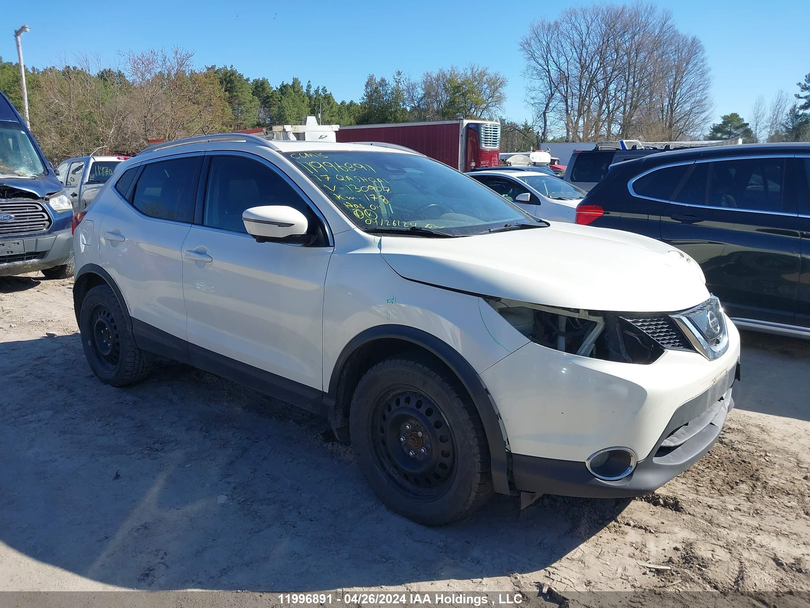 NISSAN QASHQAI 2017 jn1bj1cr5hw130907