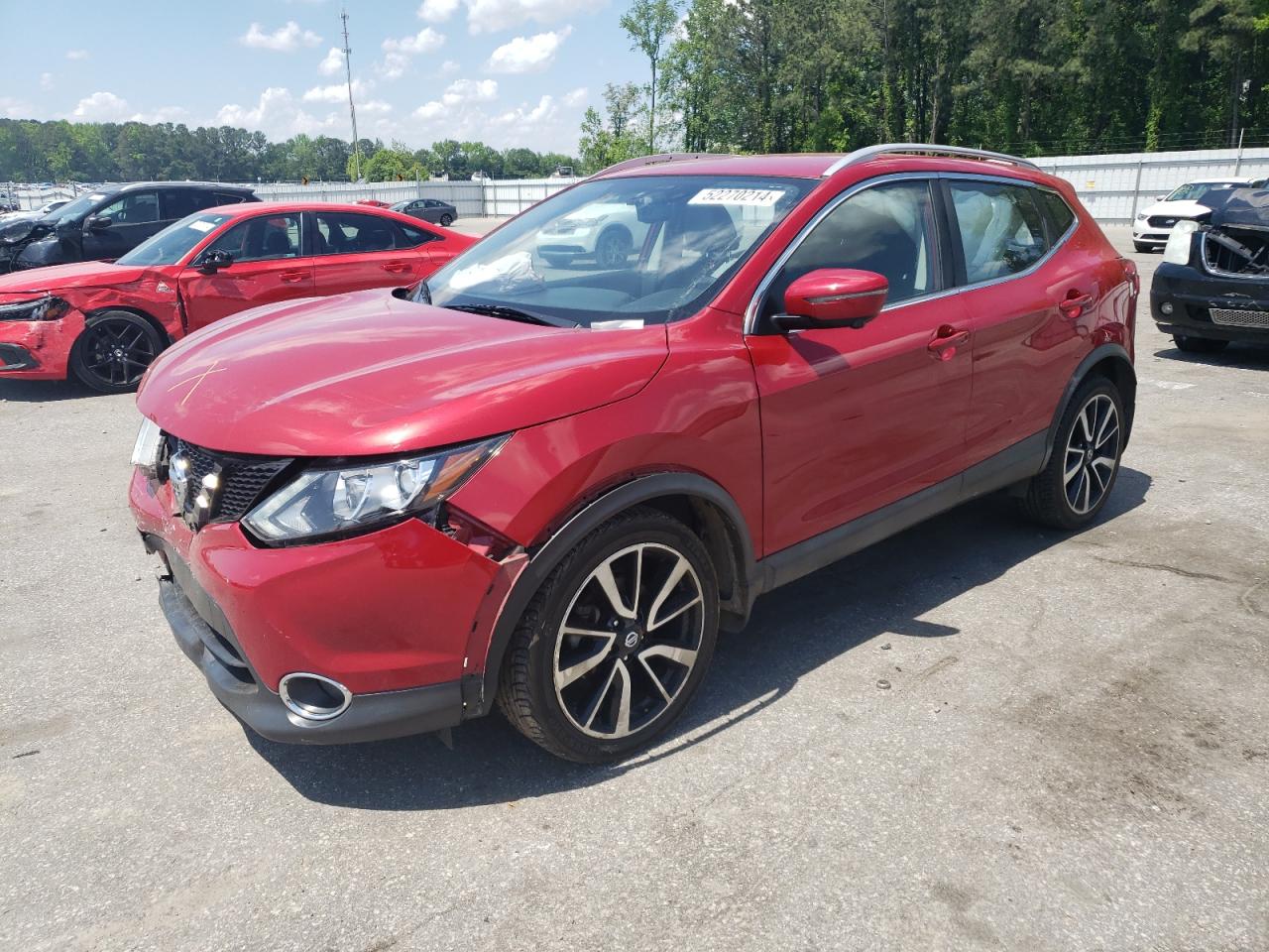 NISSAN ROGUE 2017 jn1bj1cr8hw120923