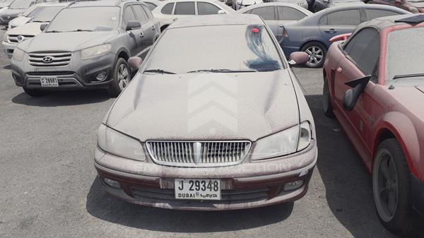 NISSAN SUNNY 2001 jn1bn61d11w000119