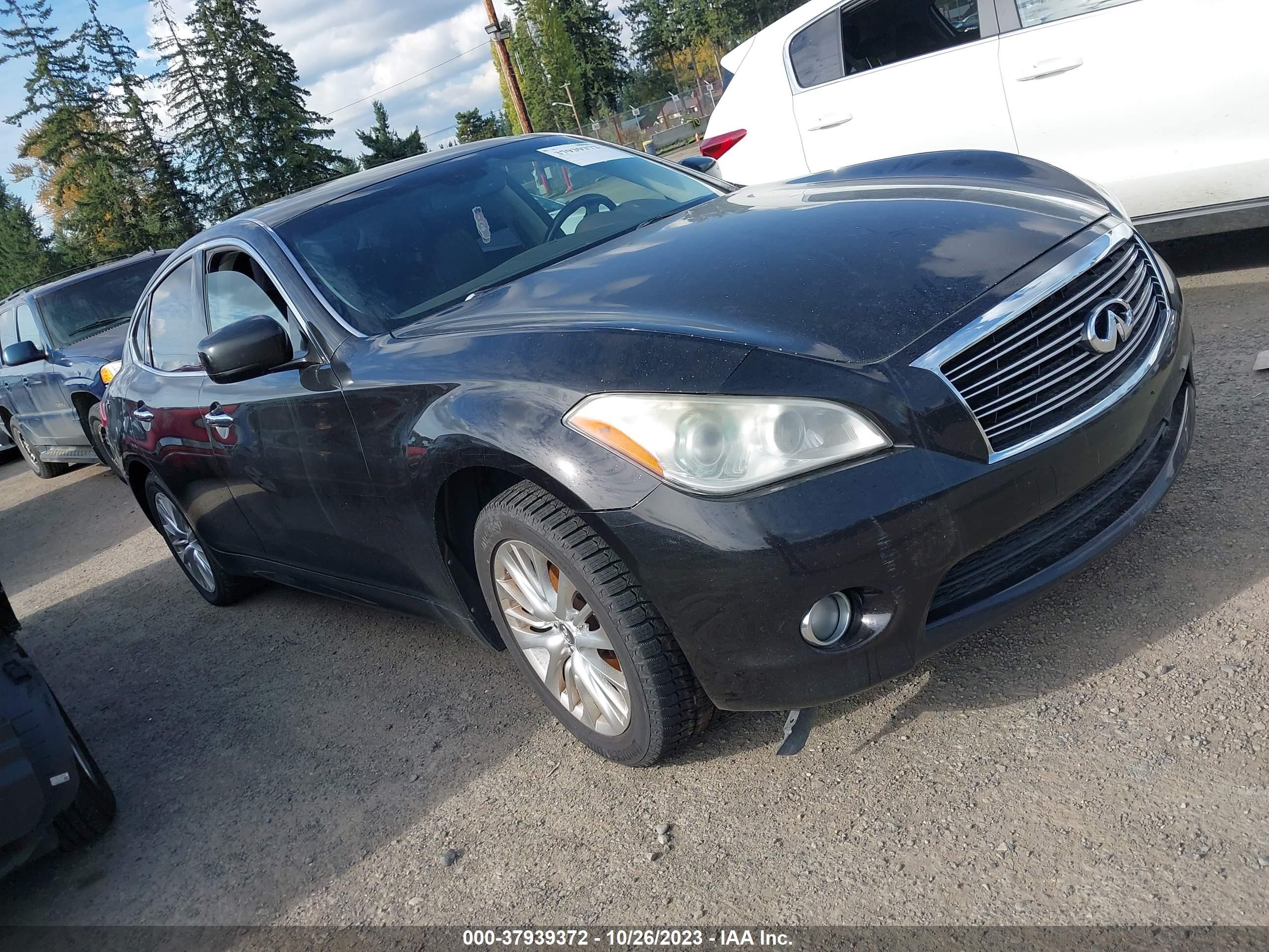 INFINITI M 2012 jn1by1ar3cm390287