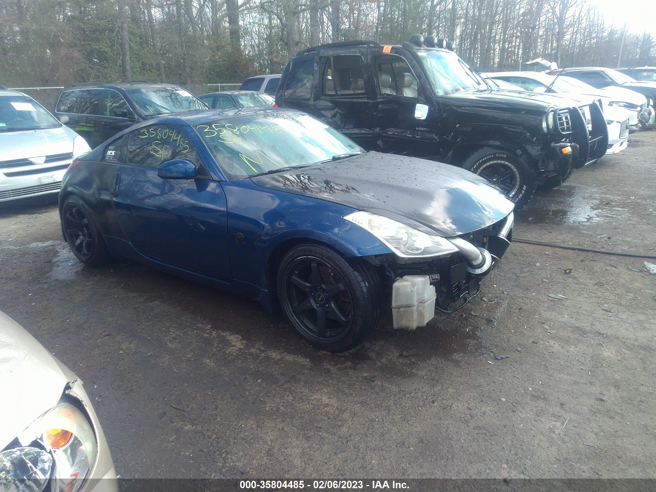 NISSAN 350Z 2007 jn1bz34d17m500350