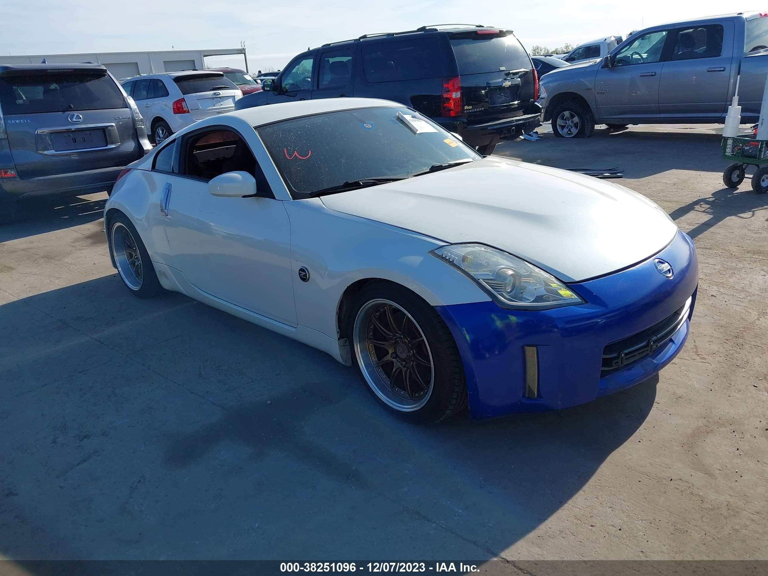 NISSAN 350Z 2008 jn1bz34d18m700226