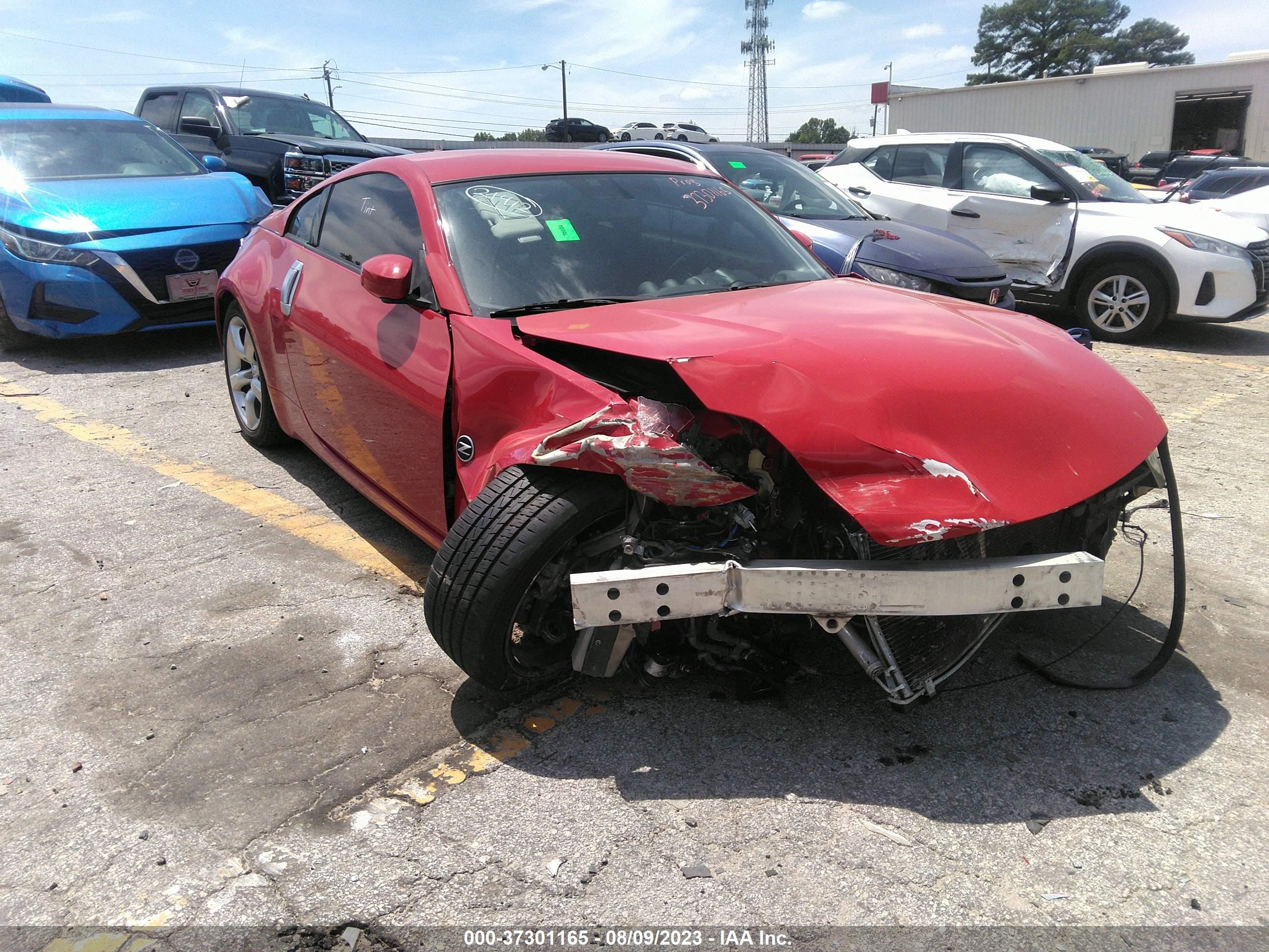 NISSAN 350Z 2007 jn1bz34d57m500531