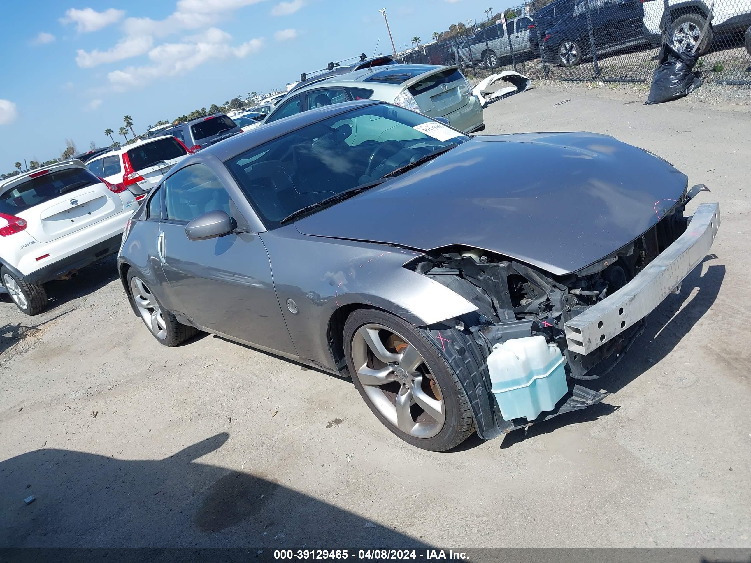 NISSAN 350Z 2008 jn1bz34d88m700790