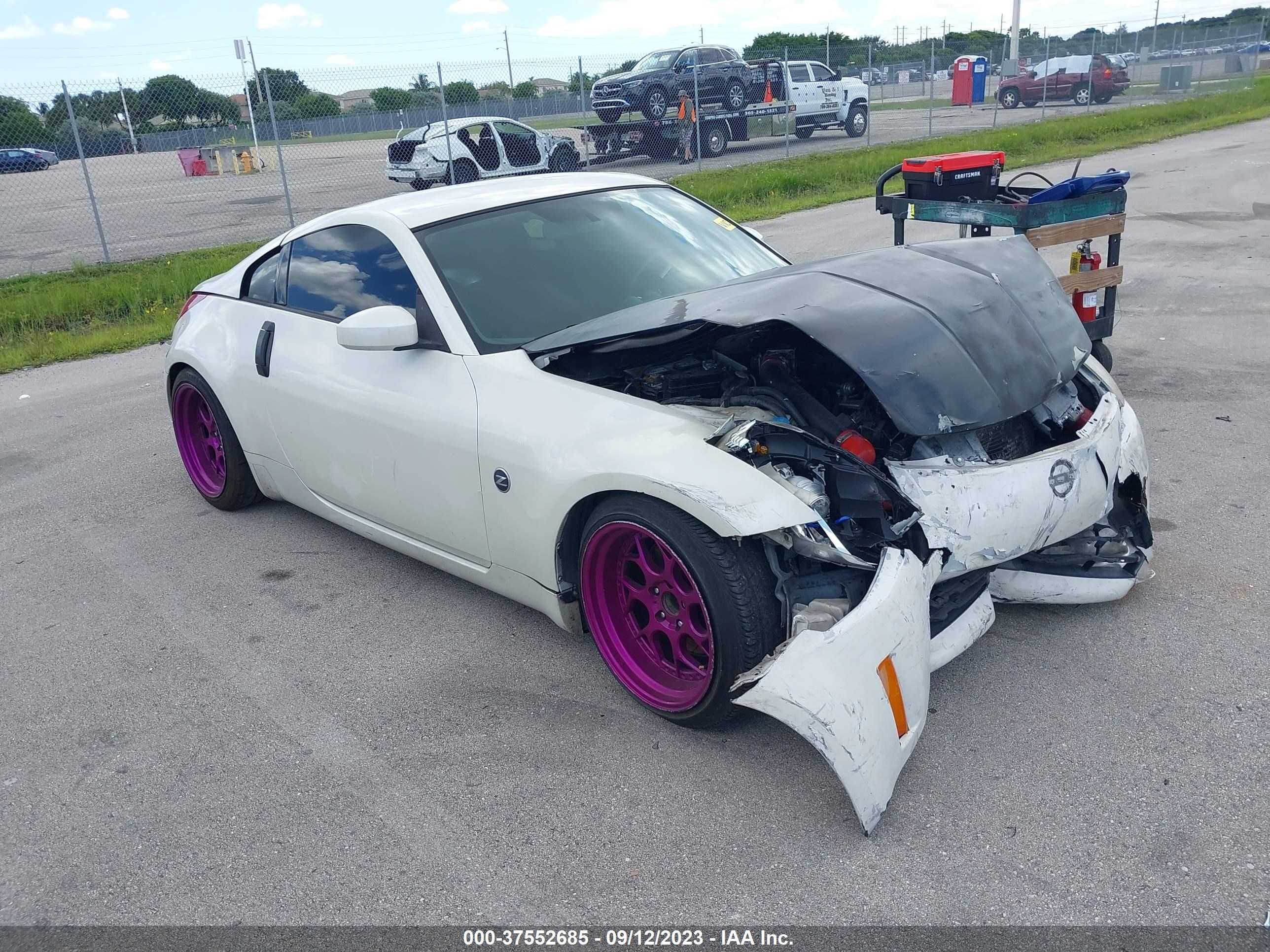 NISSAN 350Z 2008 jn1bz34d98m703598