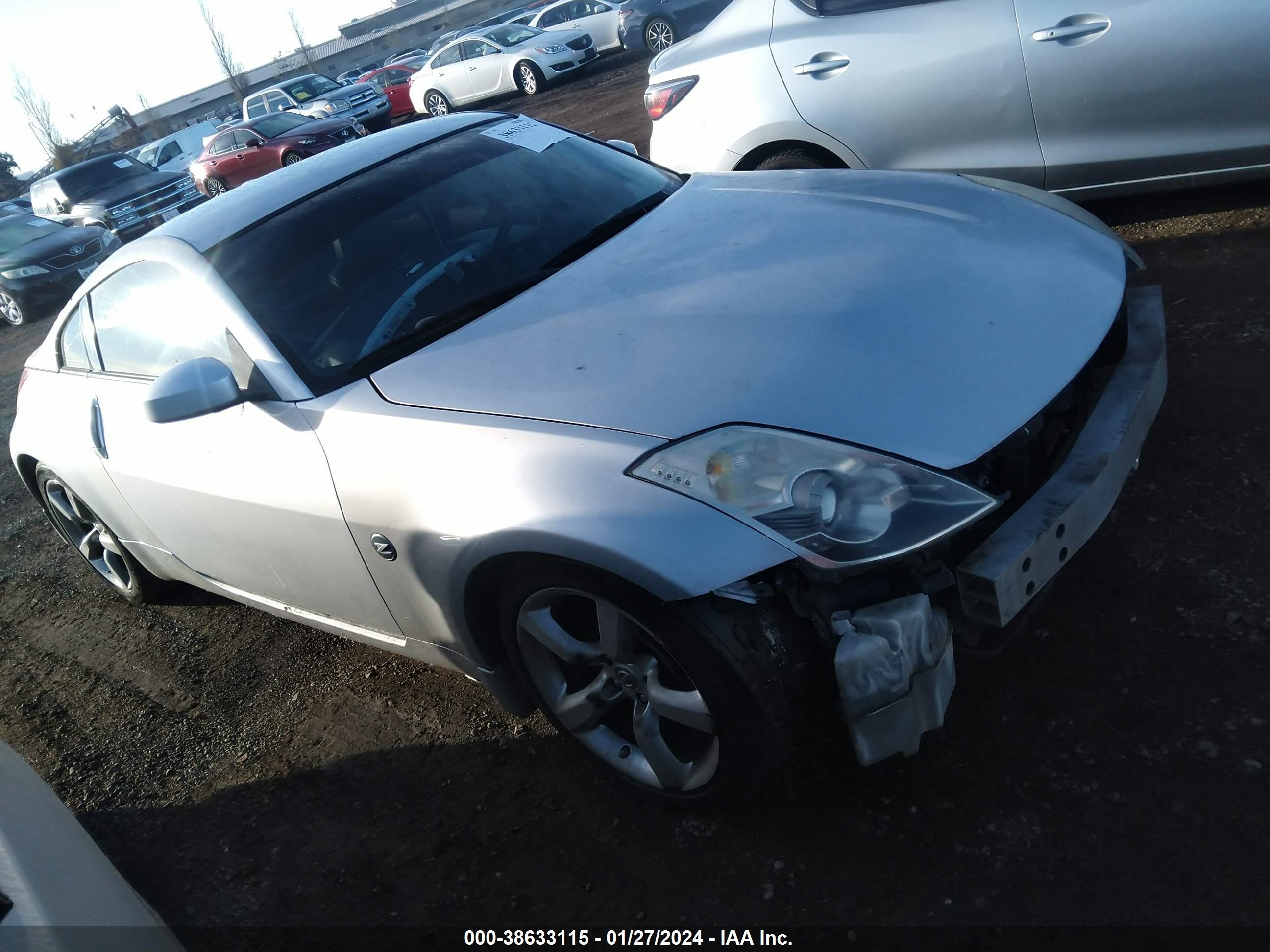 NISSAN 350Z 2008 jn1bz34e28m750111