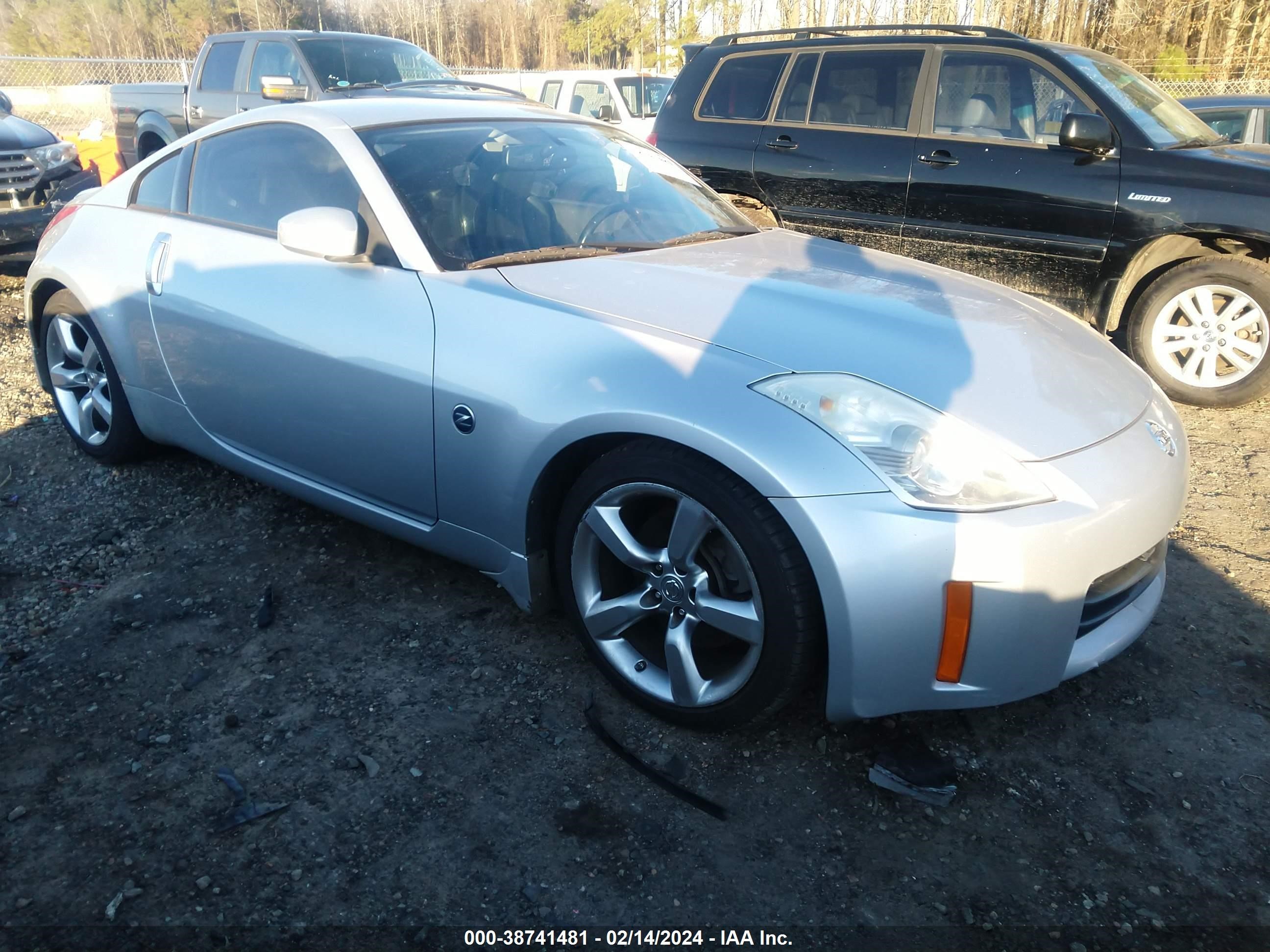 NISSAN 350Z 2008 jn1bz34e28m752179